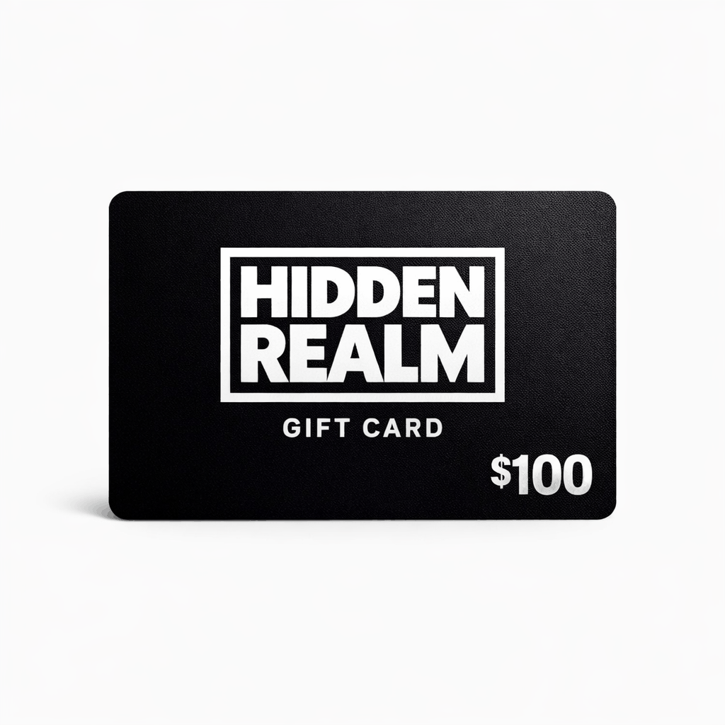 Hidden Realm Gift Card $100 for sneaker purchases redeemable online and in-store