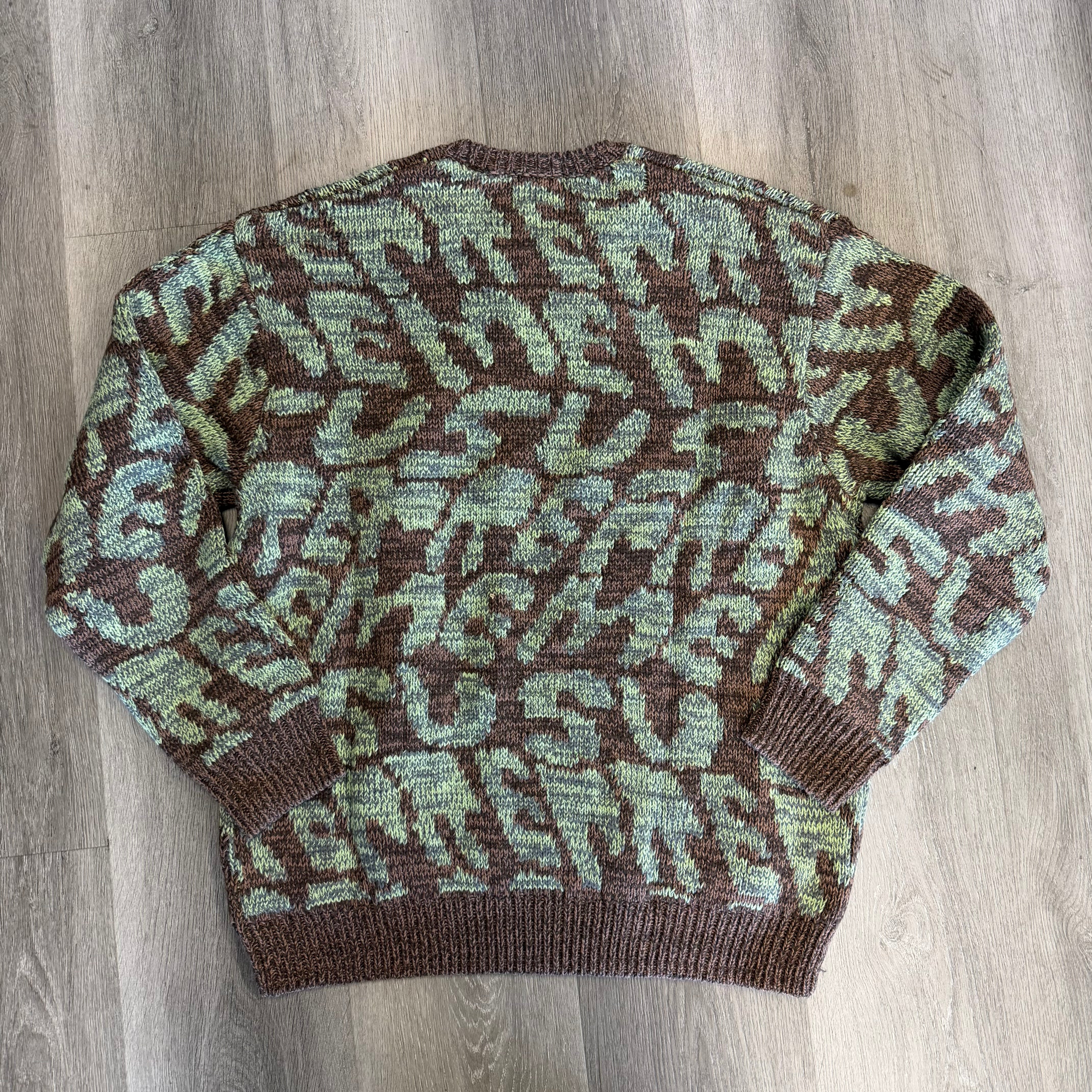 Supreme Stacked Sweater Brown
