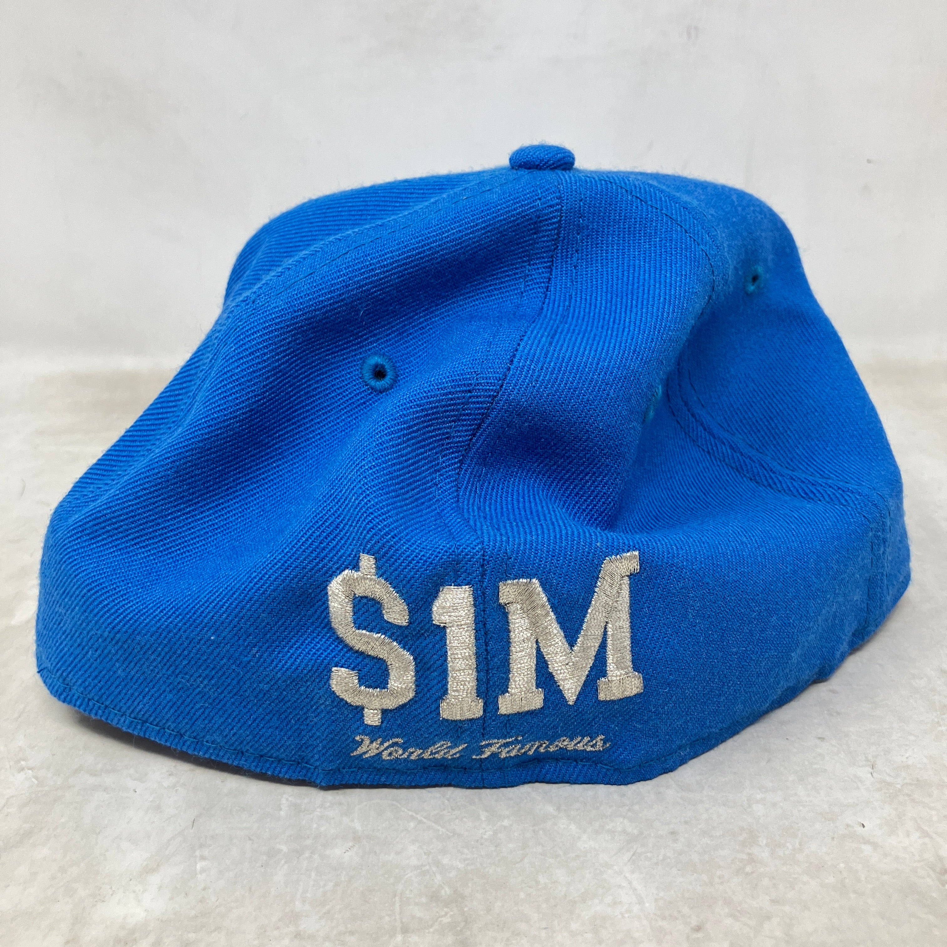 Supreme $1M Metallic Box Logo New Era Light Blue