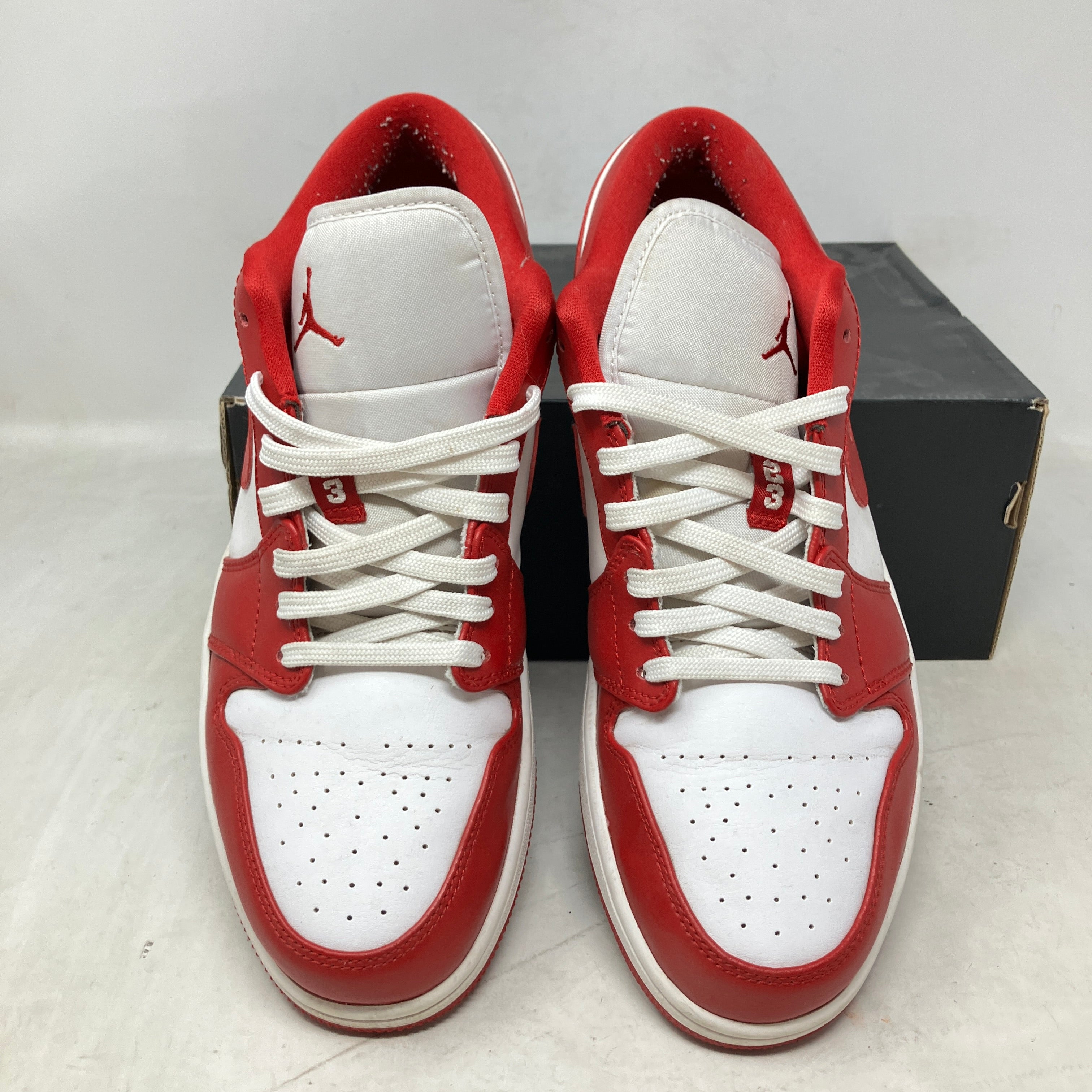 Jordan 1 Low Gym Red White