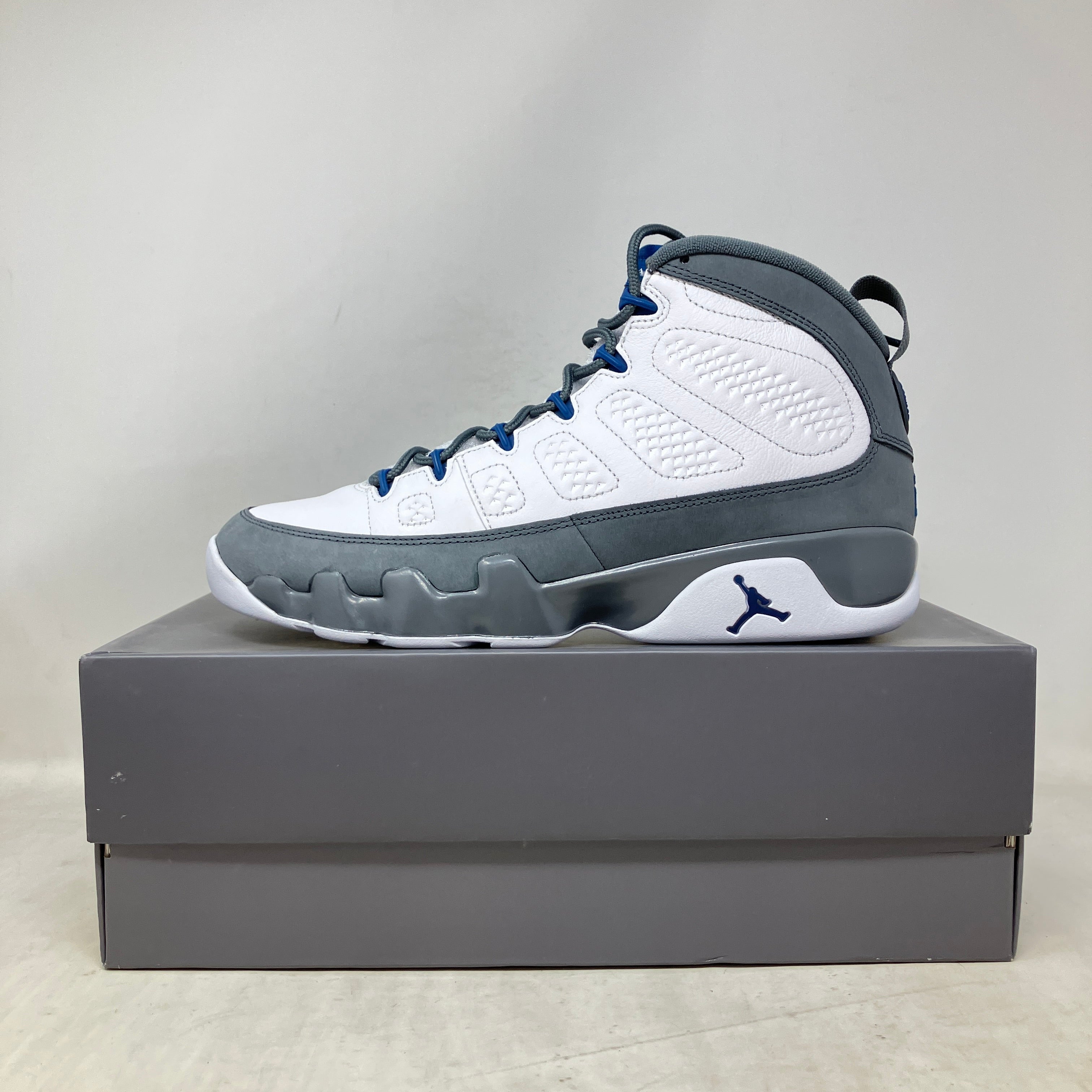 Jordan 9 Retro Flint Grey French Blue (2026)