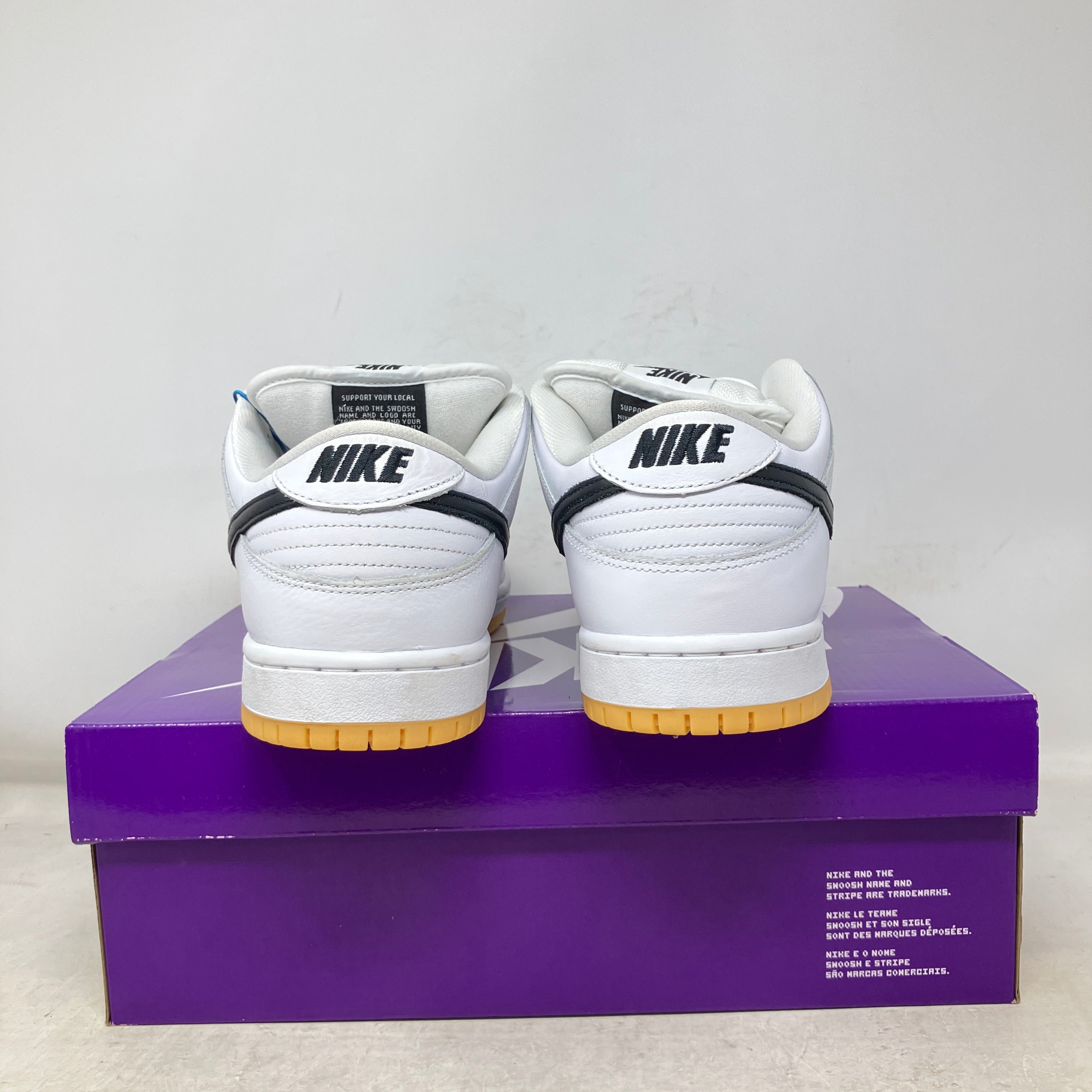 Nike SB Dunk Low Pro White Gum