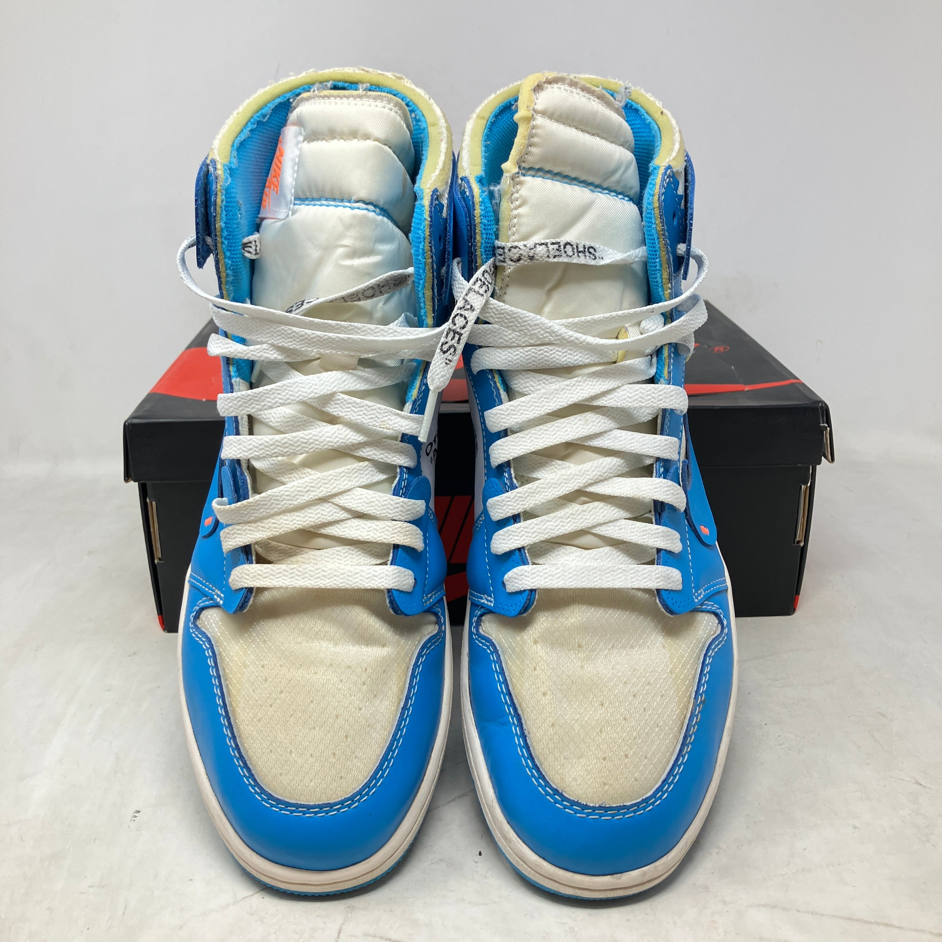 Jordan 1 Retro High Off-White University Blue (Sample)