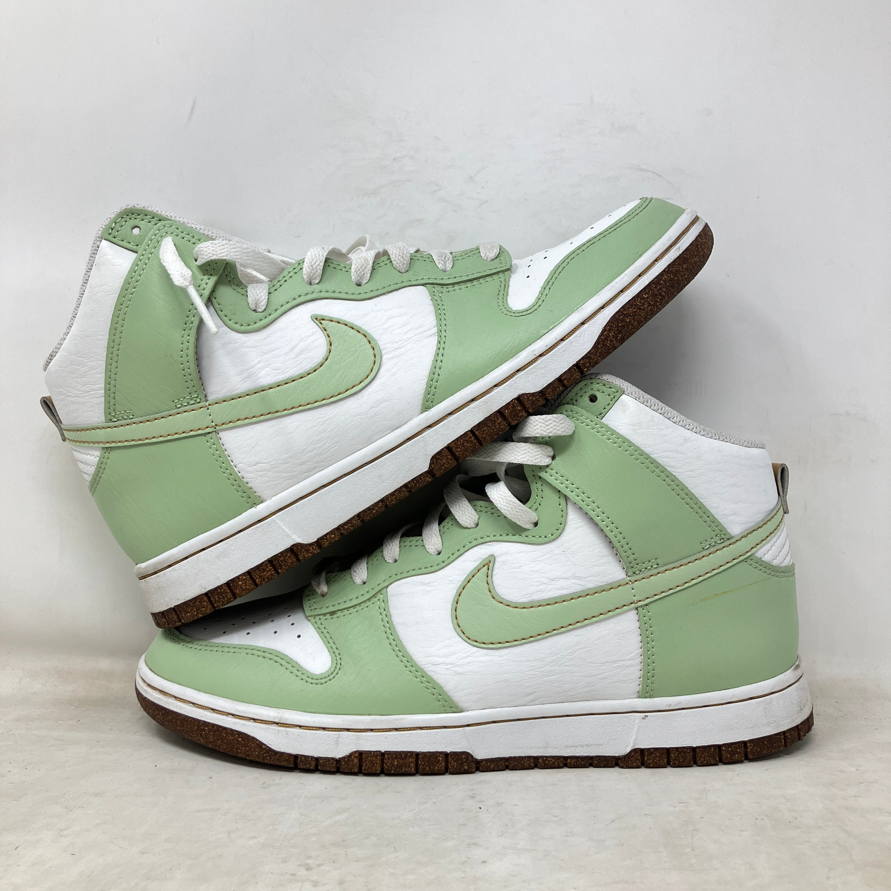 Nike Dunk High SE Inspected By Swoosh Honeydew