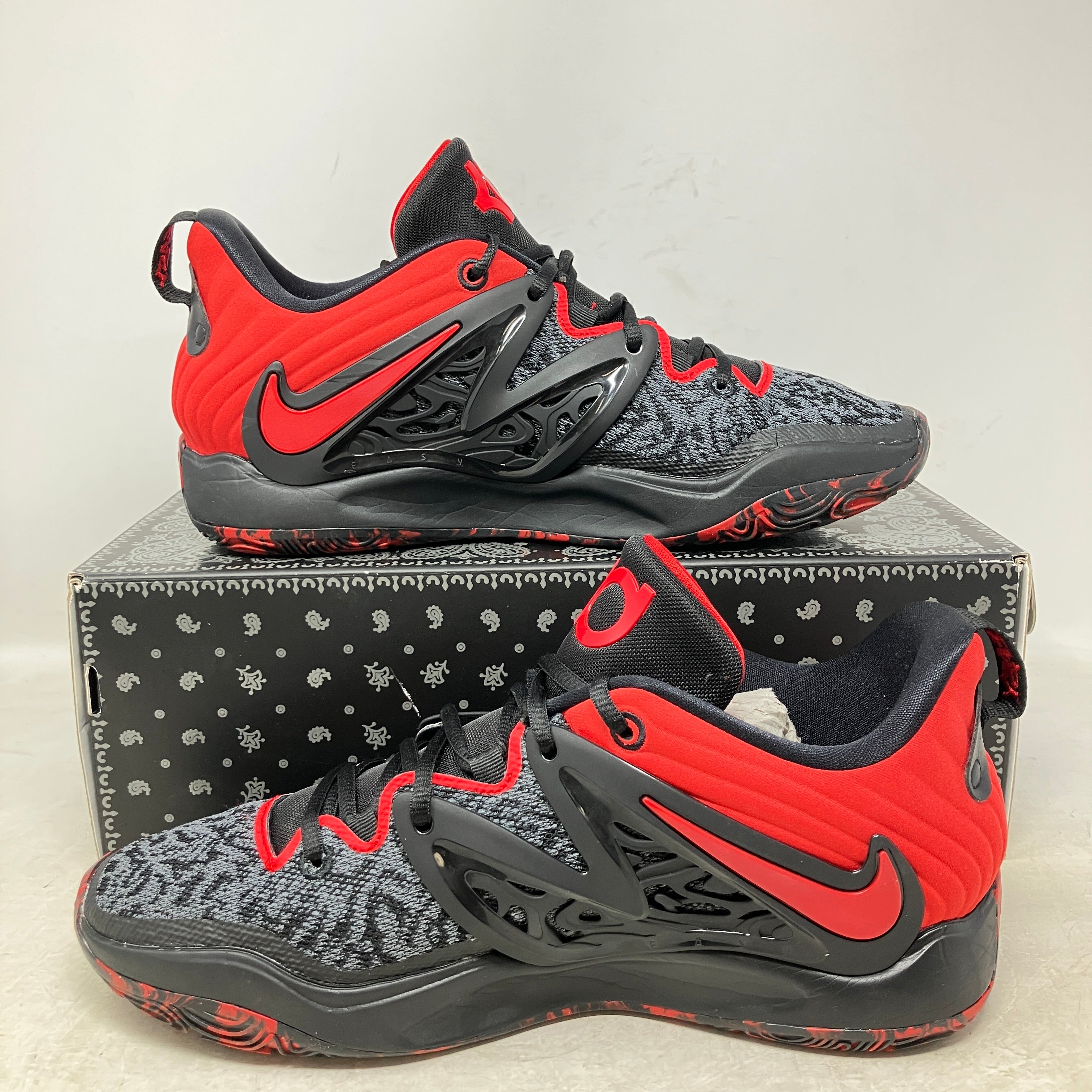 Nike KD 15 Black University Red
