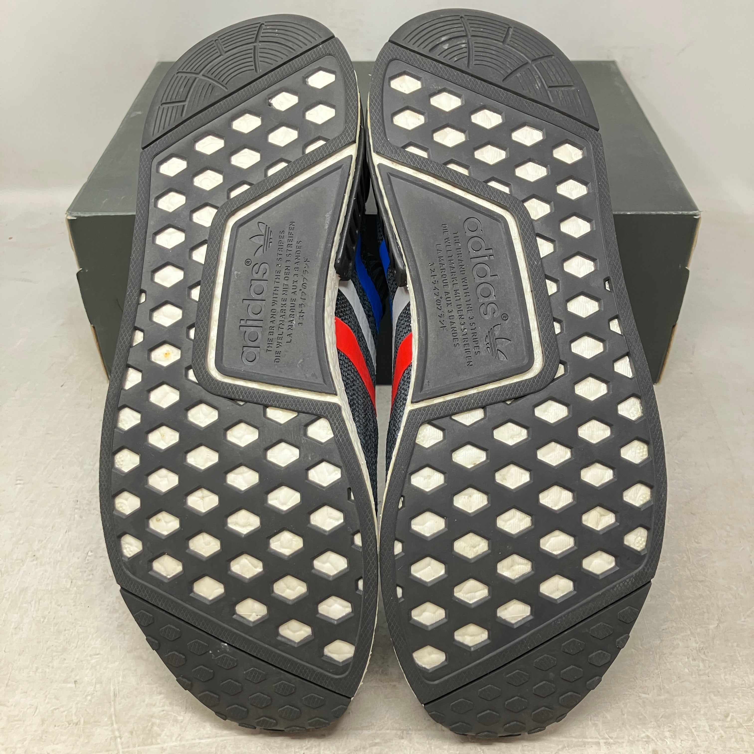 adidas NMD R1 Tri Color Stripes Black