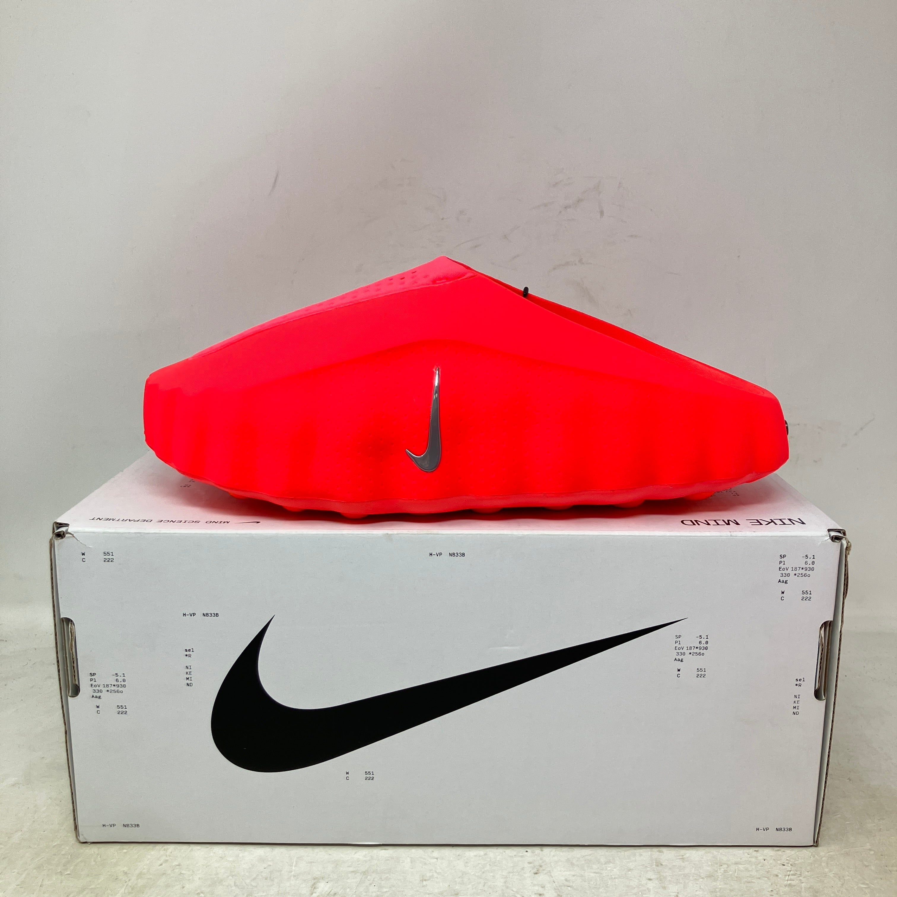 Nike Mind 001 Slide Solar Red