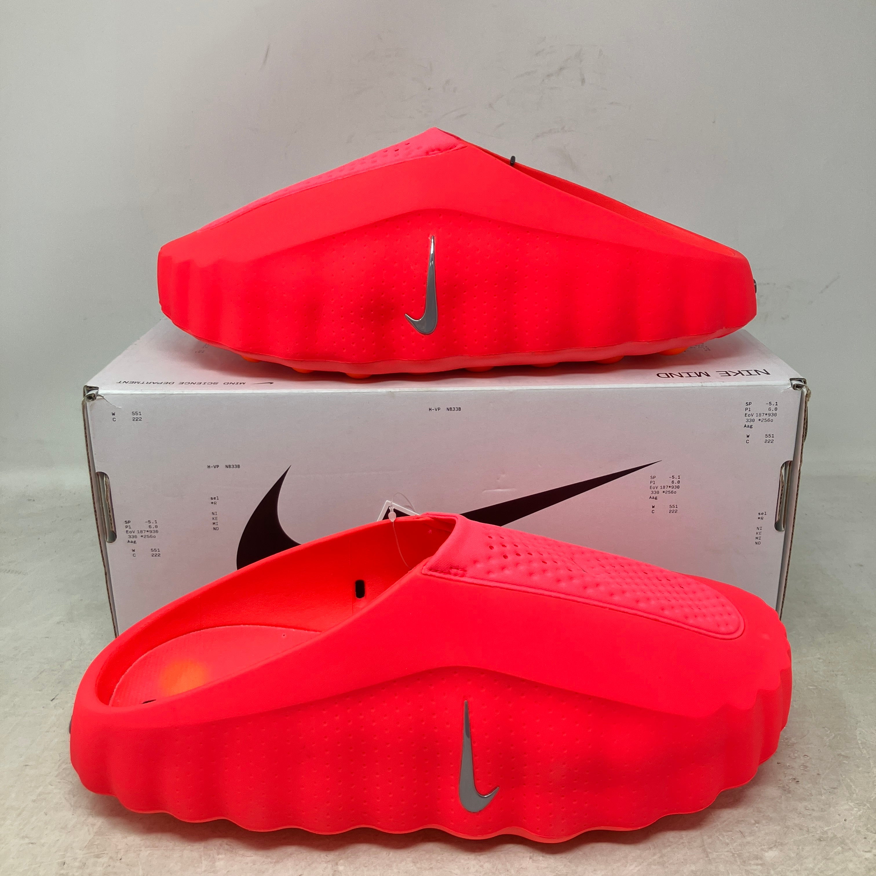 Nike Mind 001 Slide Solar Red