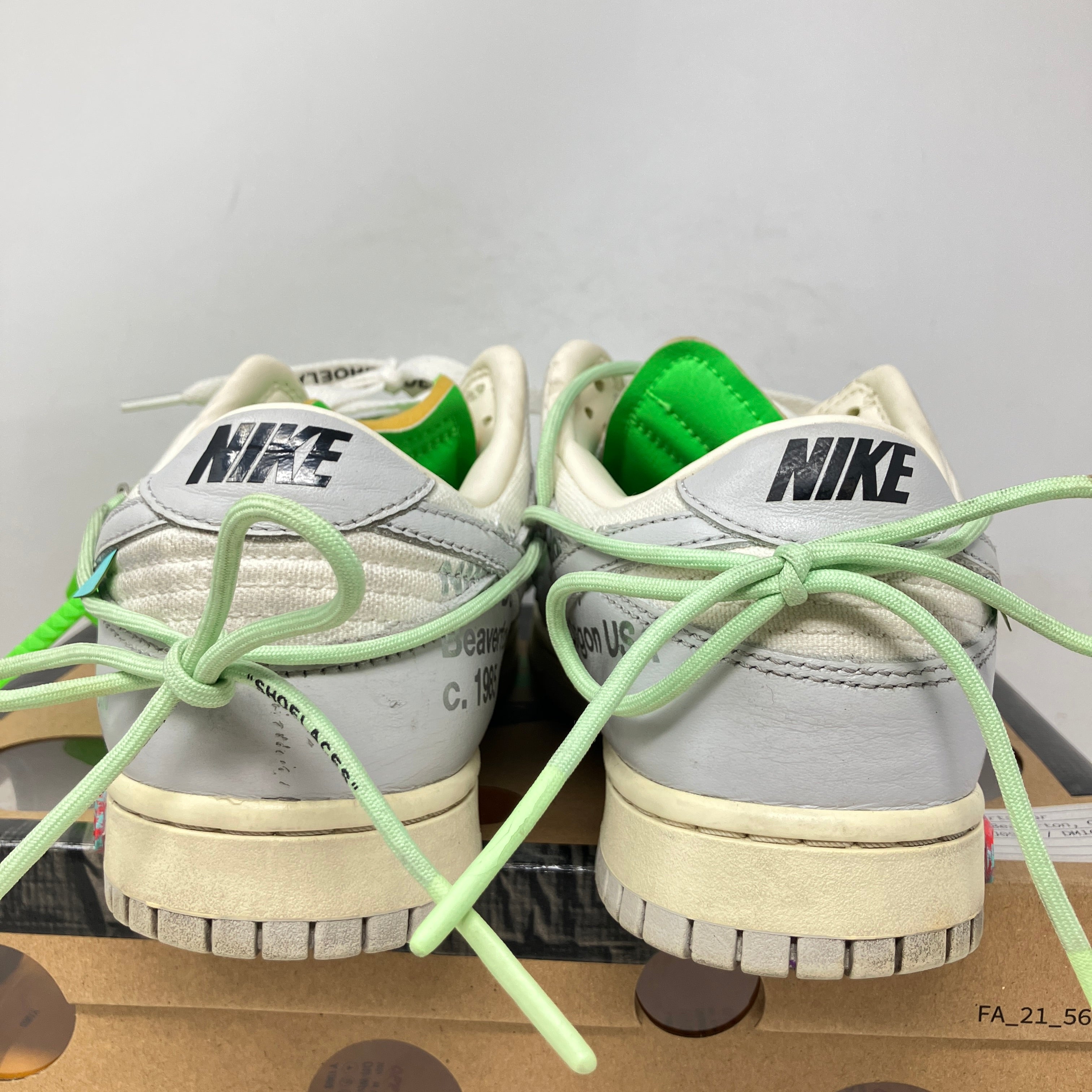 Nike Dunk Low Off-White Lot 7