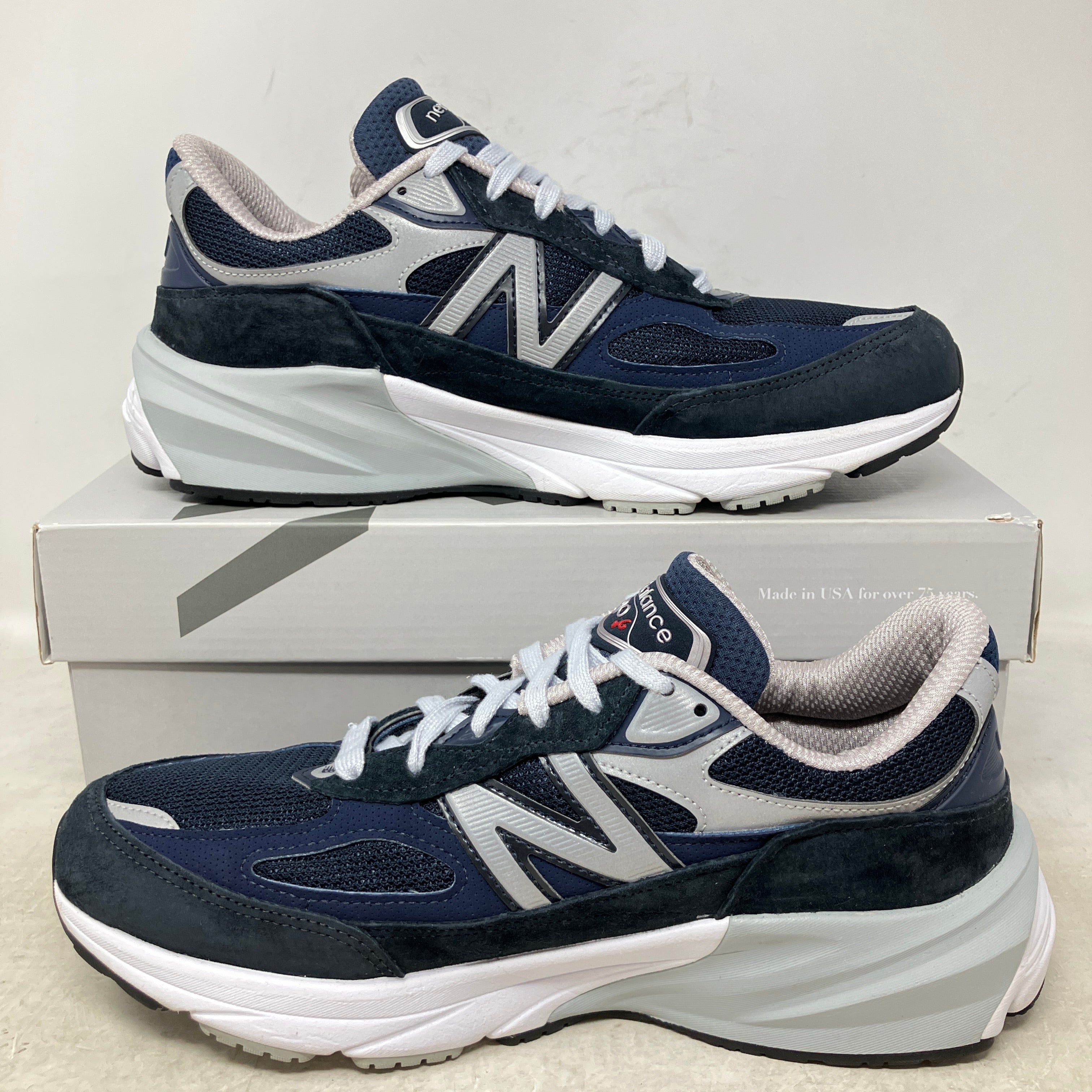 New Balance 990v6 MiUSA Navy White