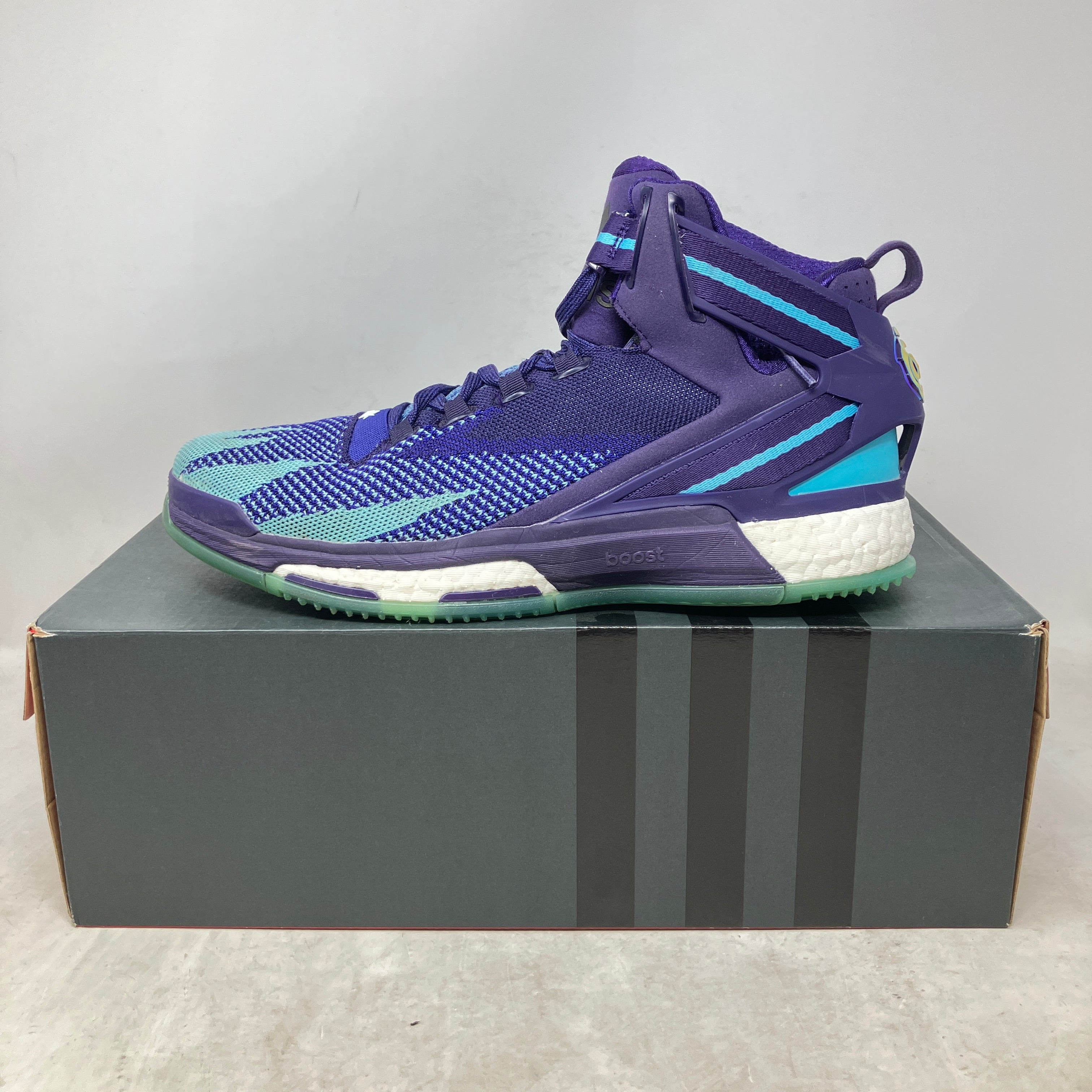 adidas D Rose 6 Boost Primeknit Purple Blue