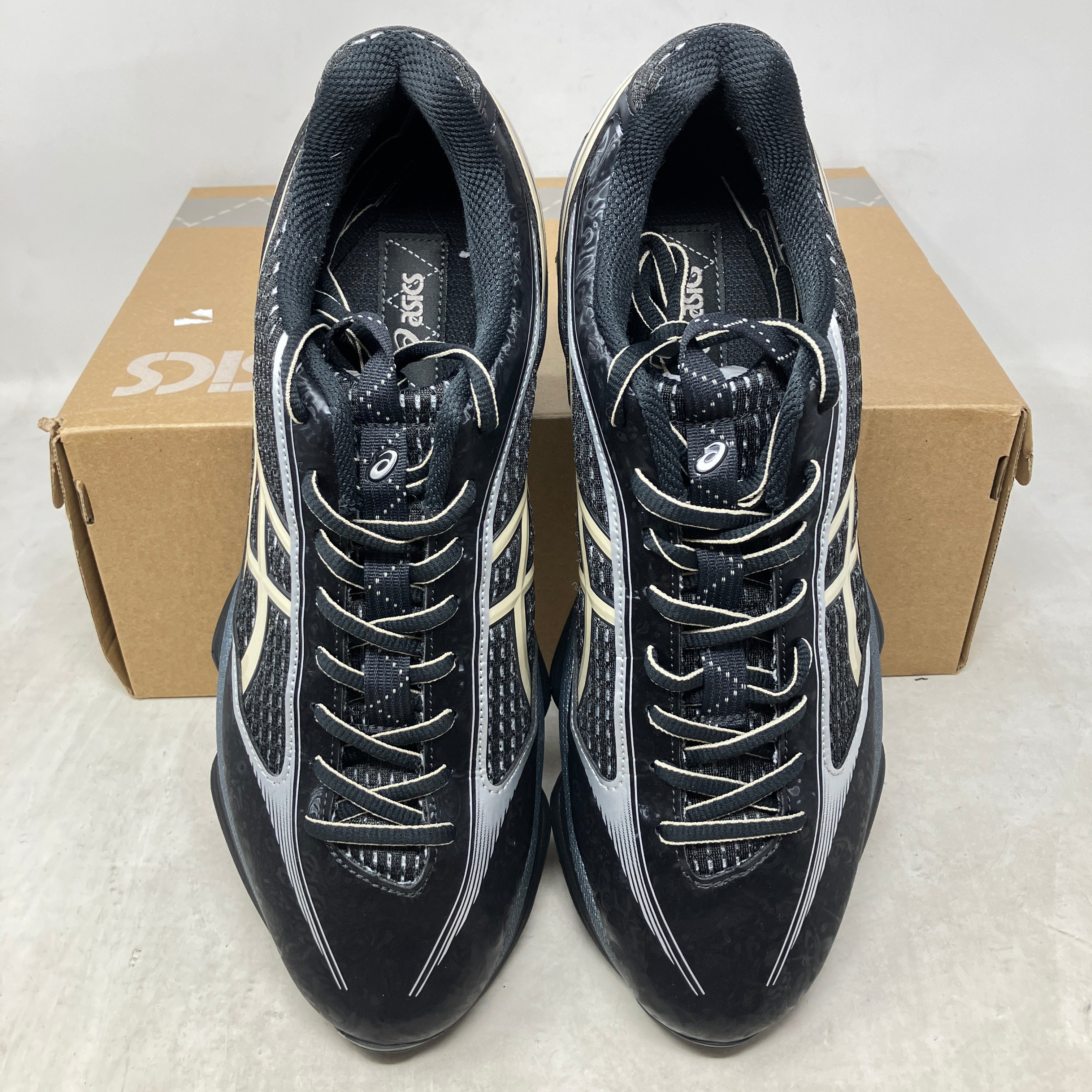 ASICS US6-S Gel-Kinetic Fluent Kiko Kostadinov Black Vanilla