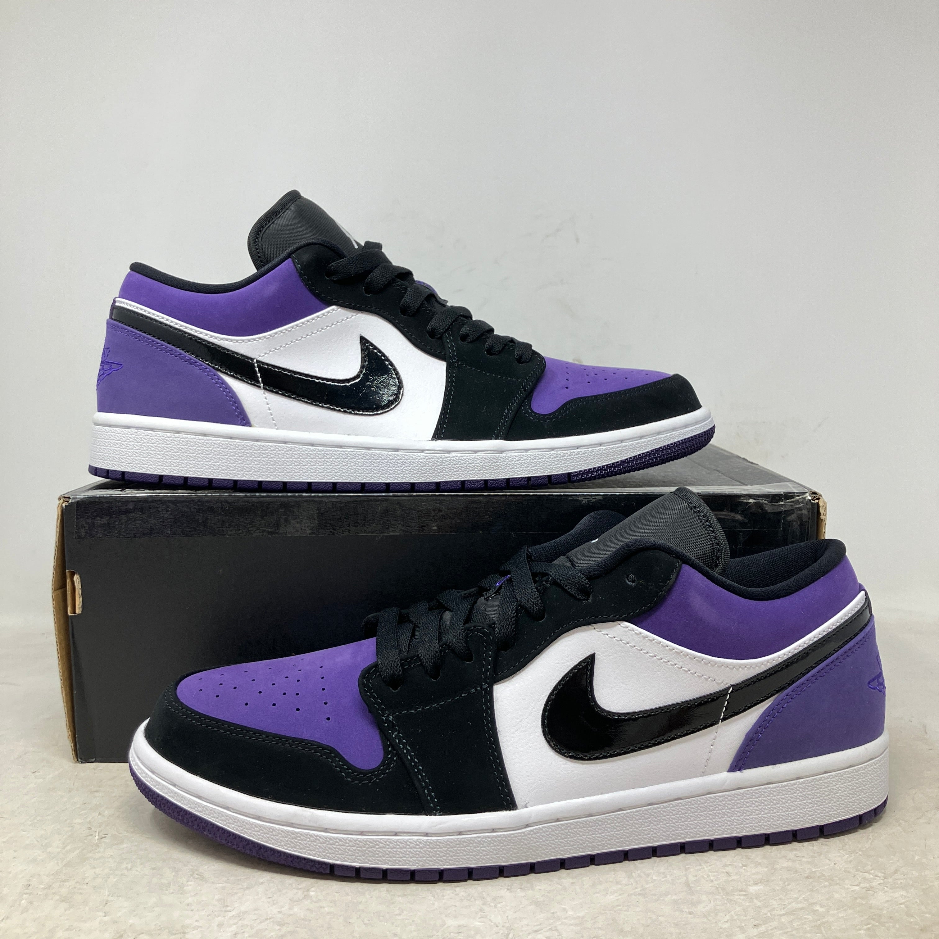 Jordan 1 Low Court Purple