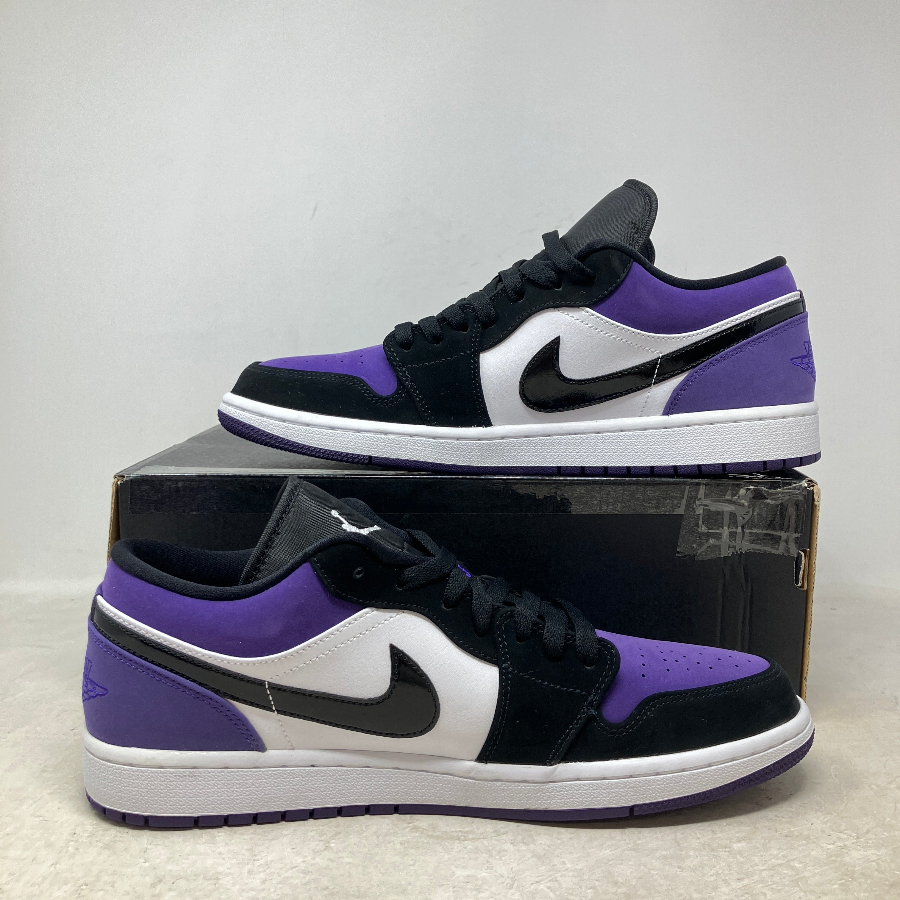 Jordan 1 Low Court Purple