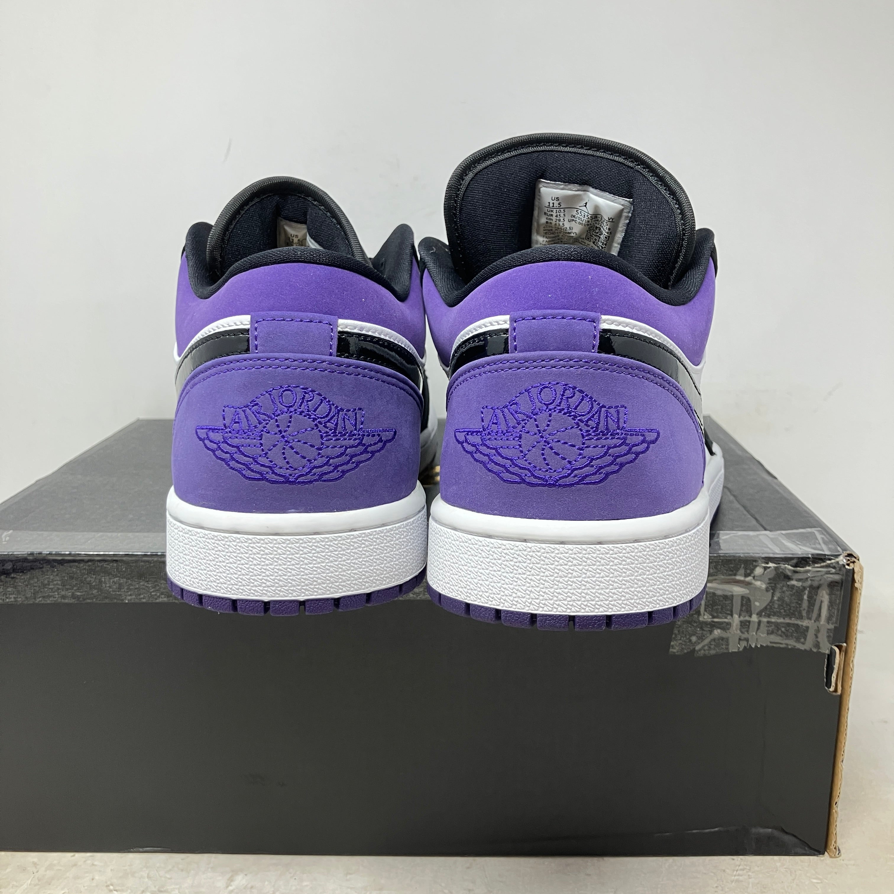 Jordan 1 Low Court Purple