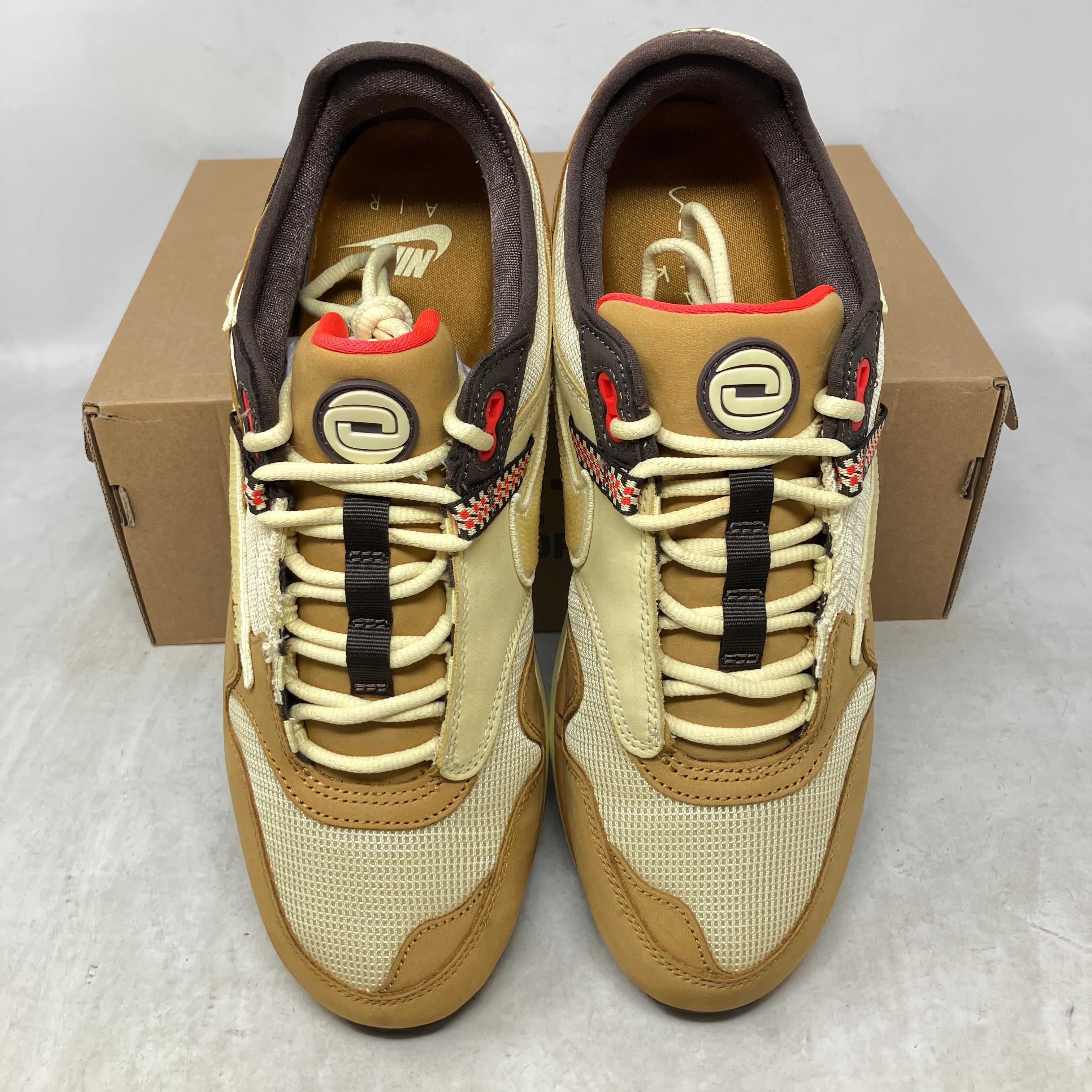 Nike Air Max 1 Travis Scott Cactus Jack Wheat Lemon Drop
