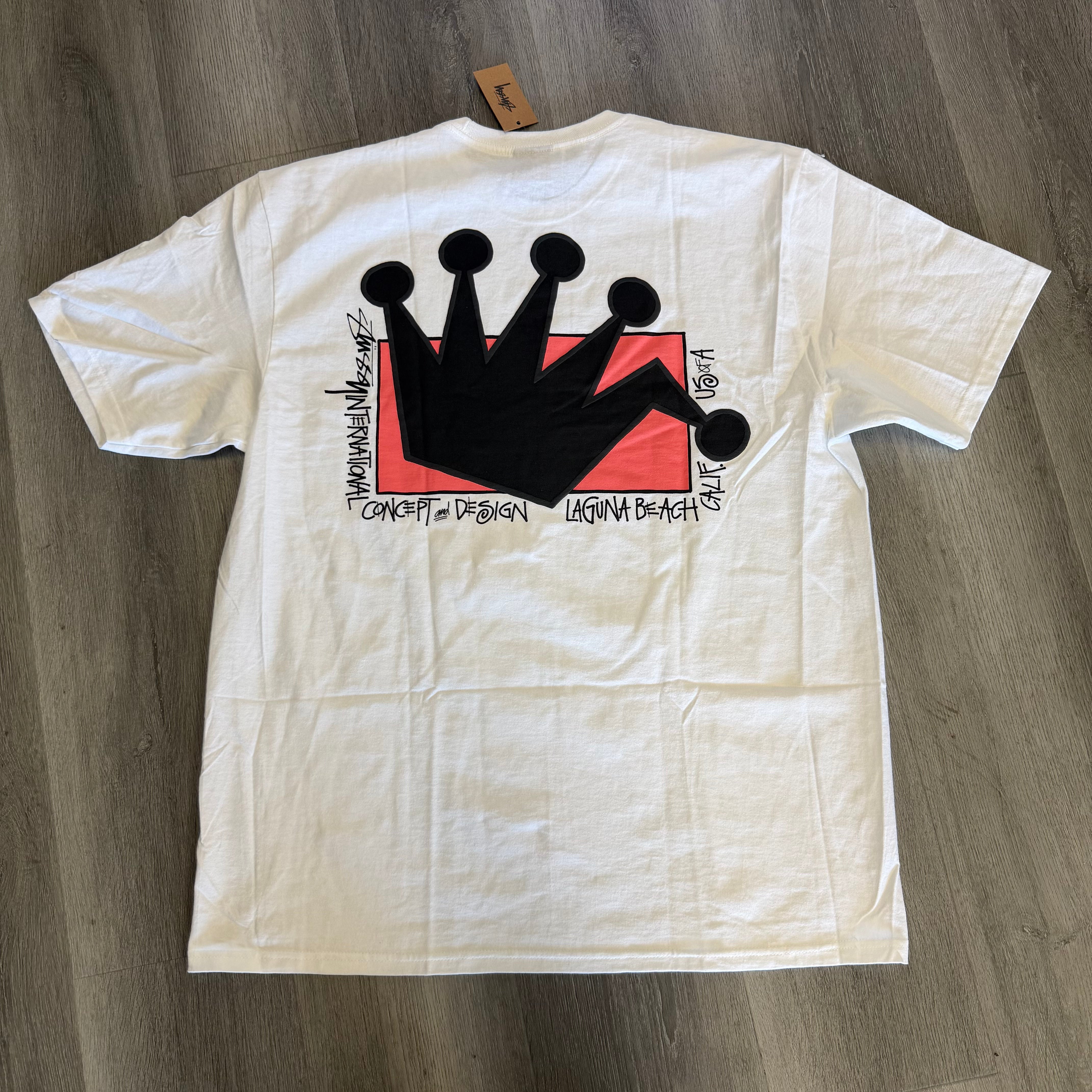 Stussy LB Crown Tee White