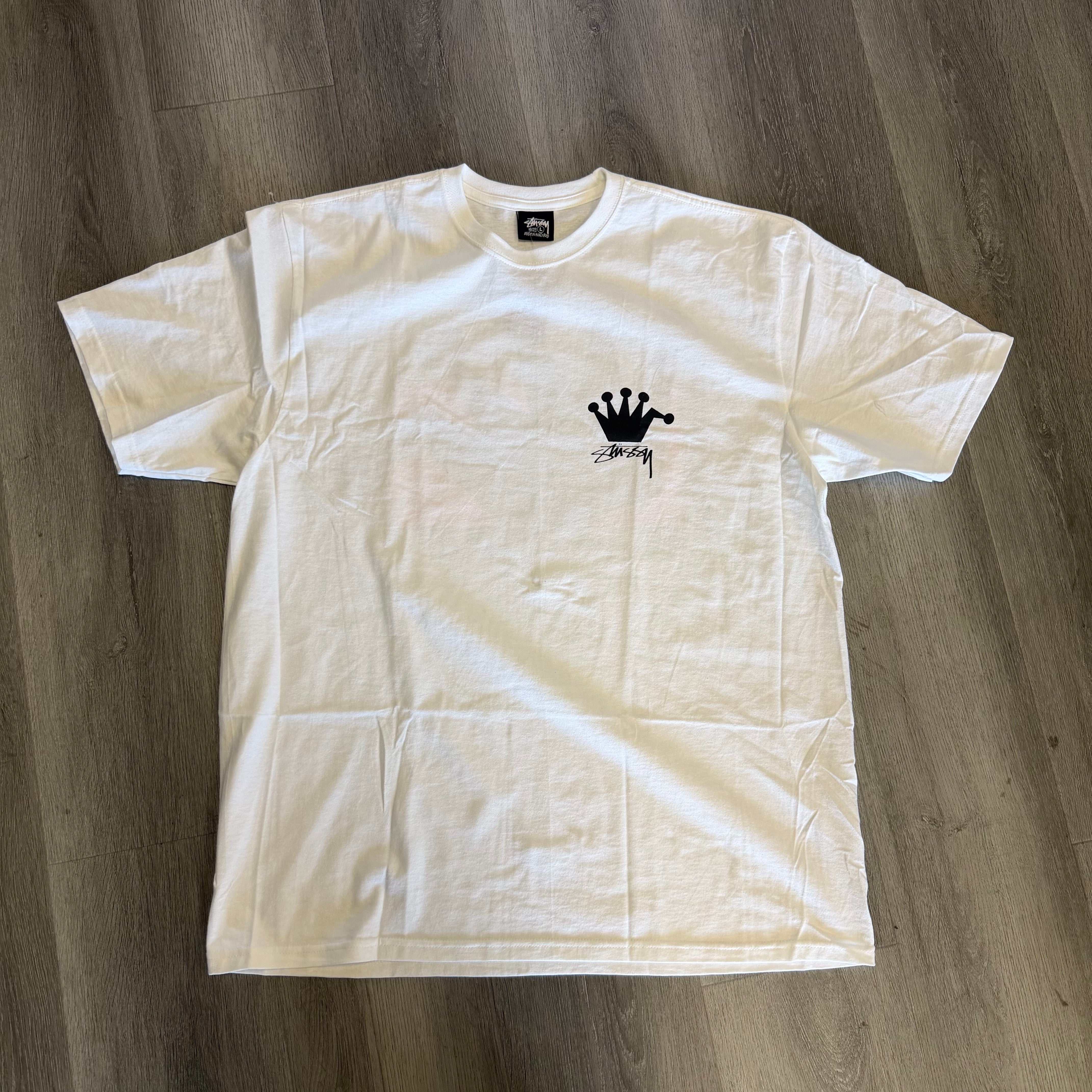 Stussy LB Crown Tee White