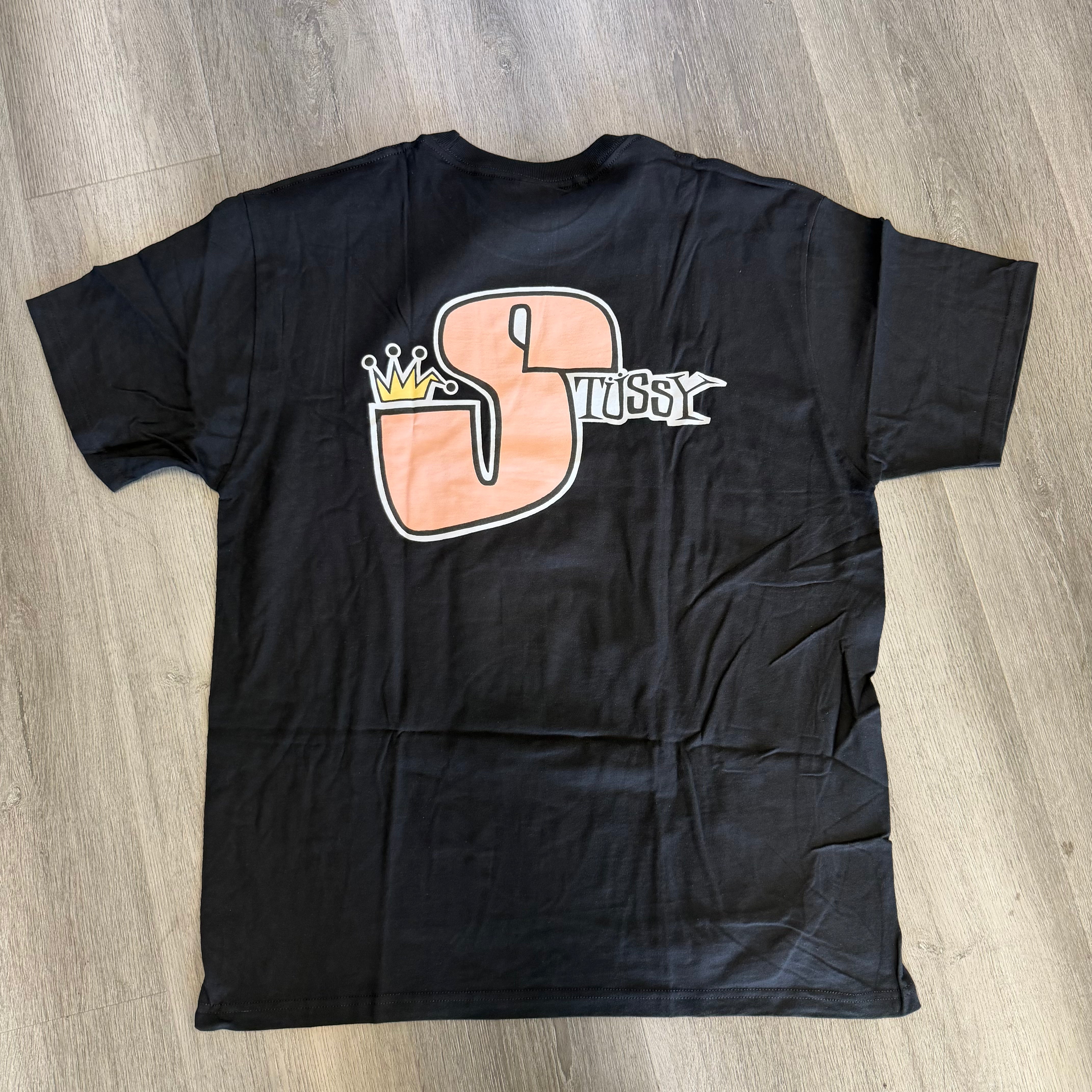Stussy Phat S Tee Black