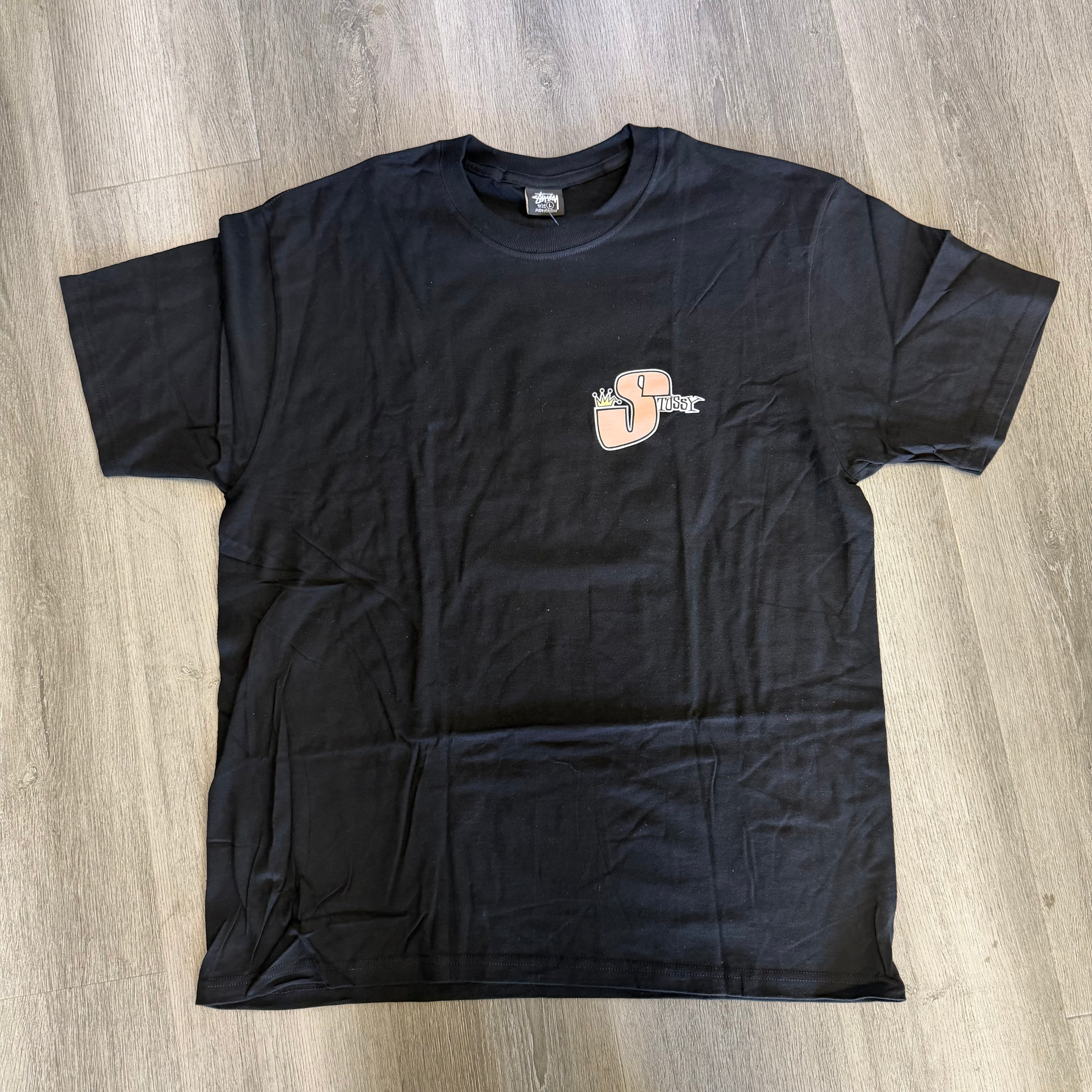 Stussy Phat S Tee Black
