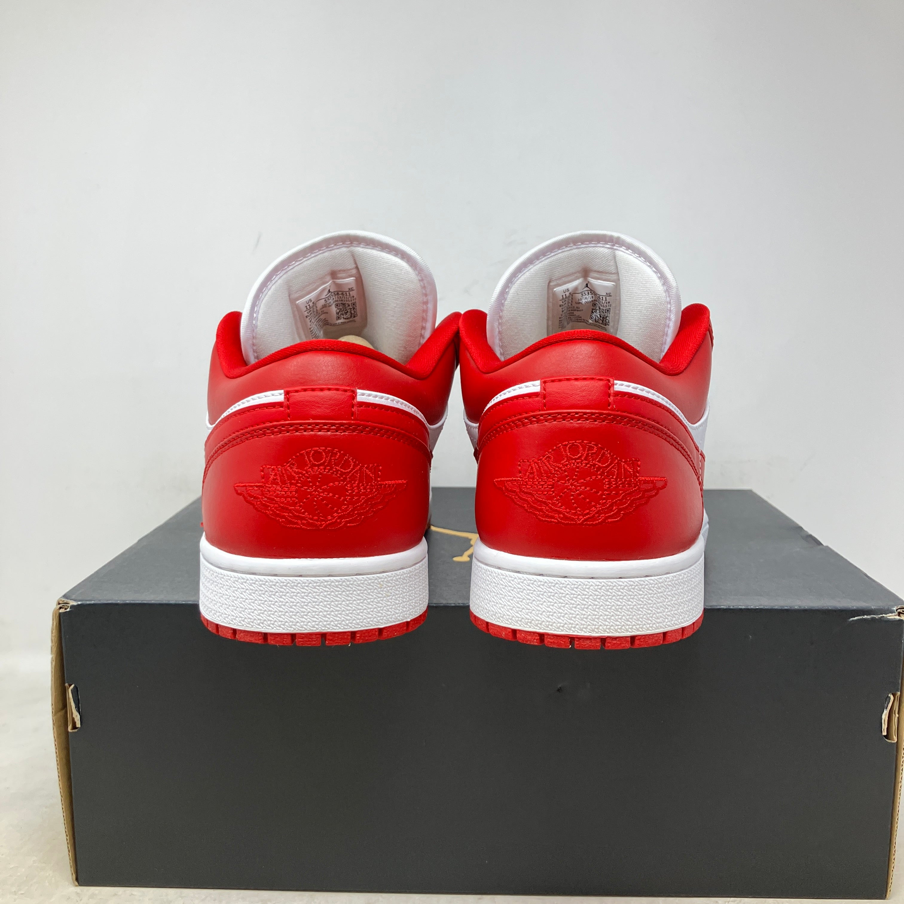 Jordan 1 Low Gym Red White