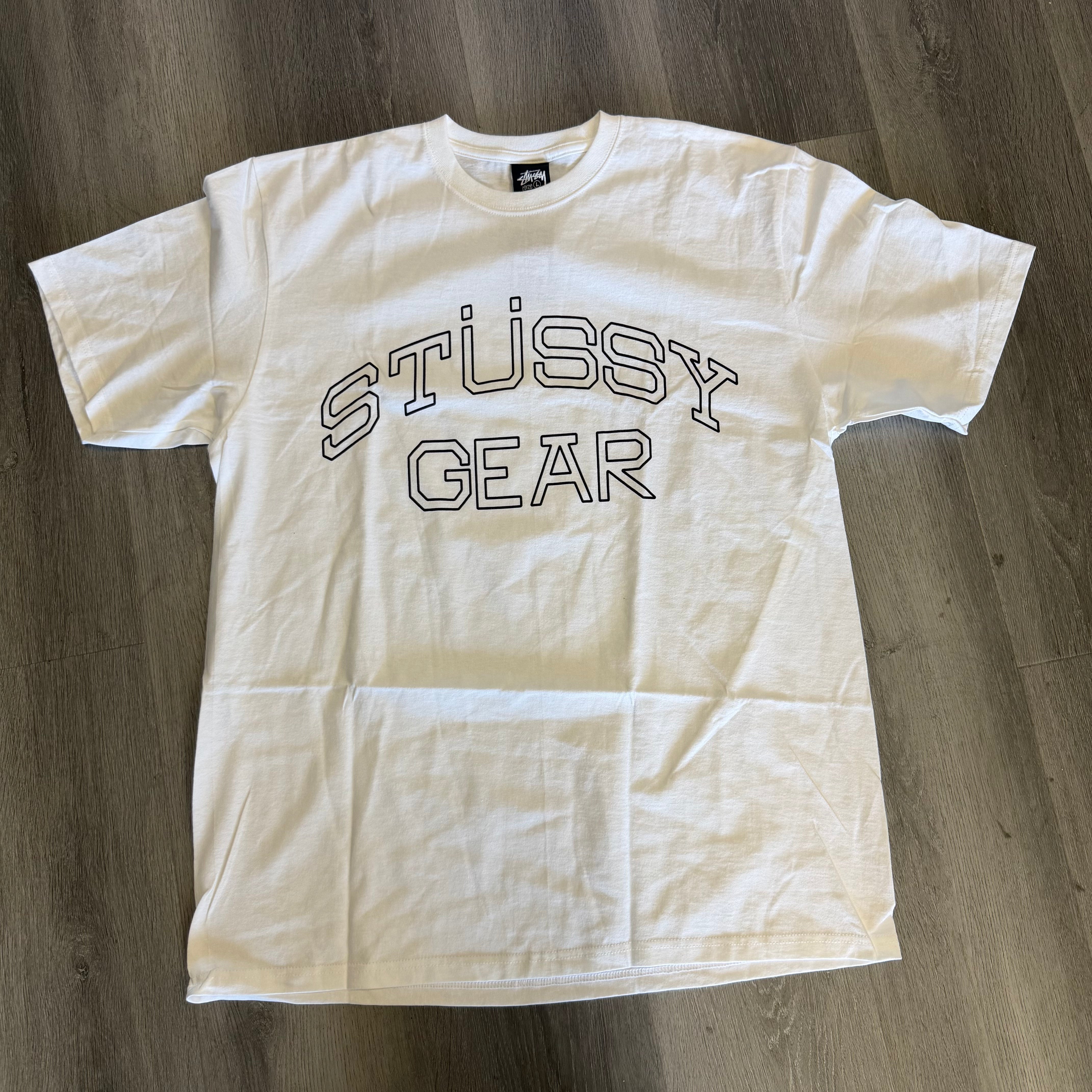 Stussy Gear Tee White