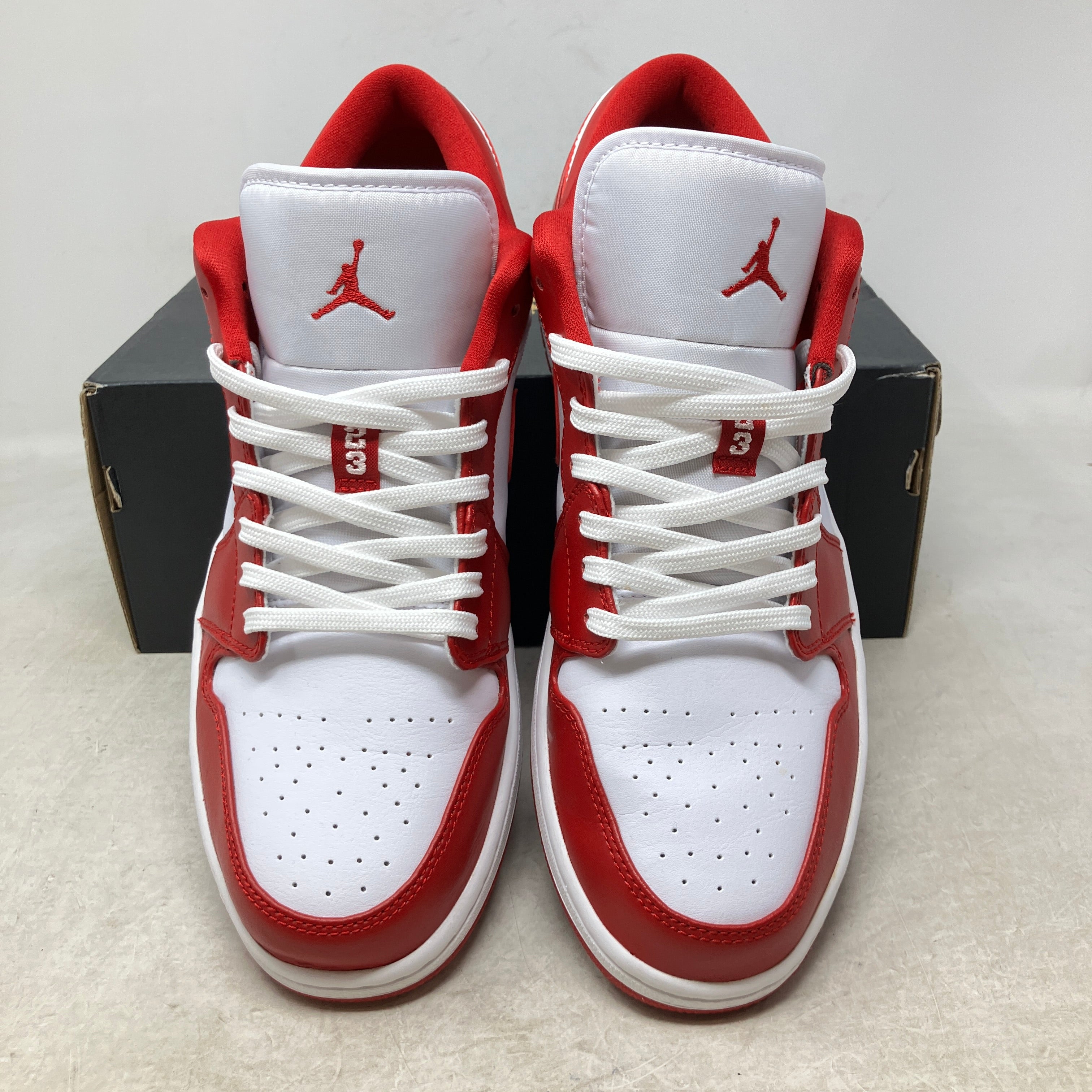 Jordan 1 Low Gym Red White