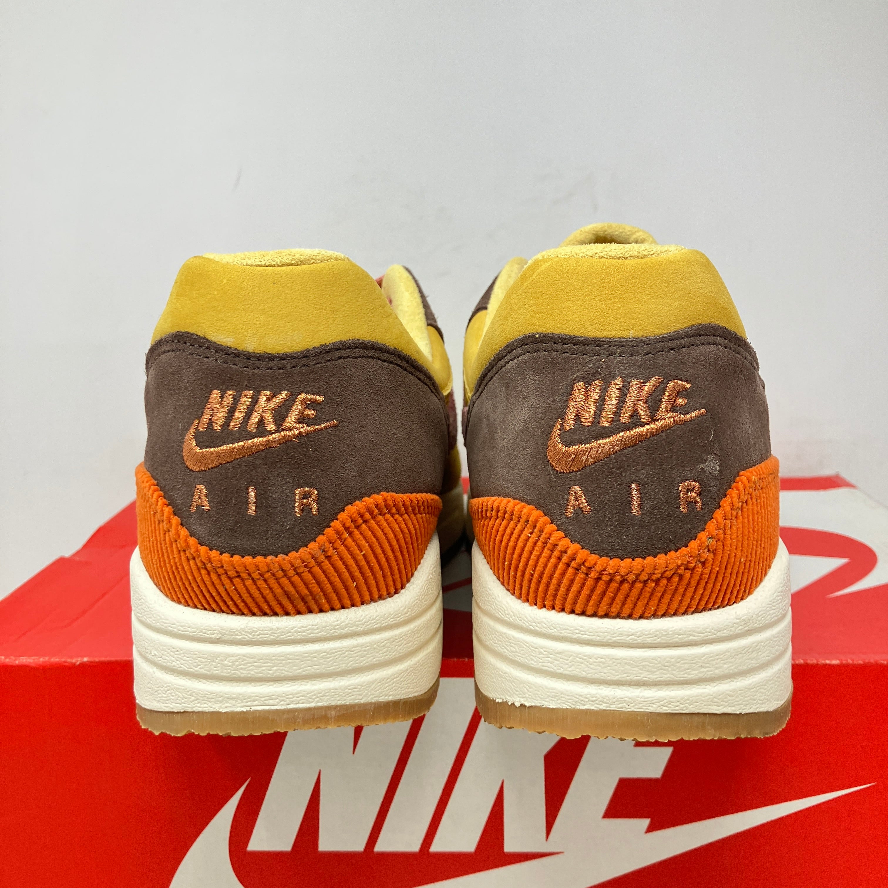 Nike Air Max 1 Crepe Wheat Gold Rust Pink