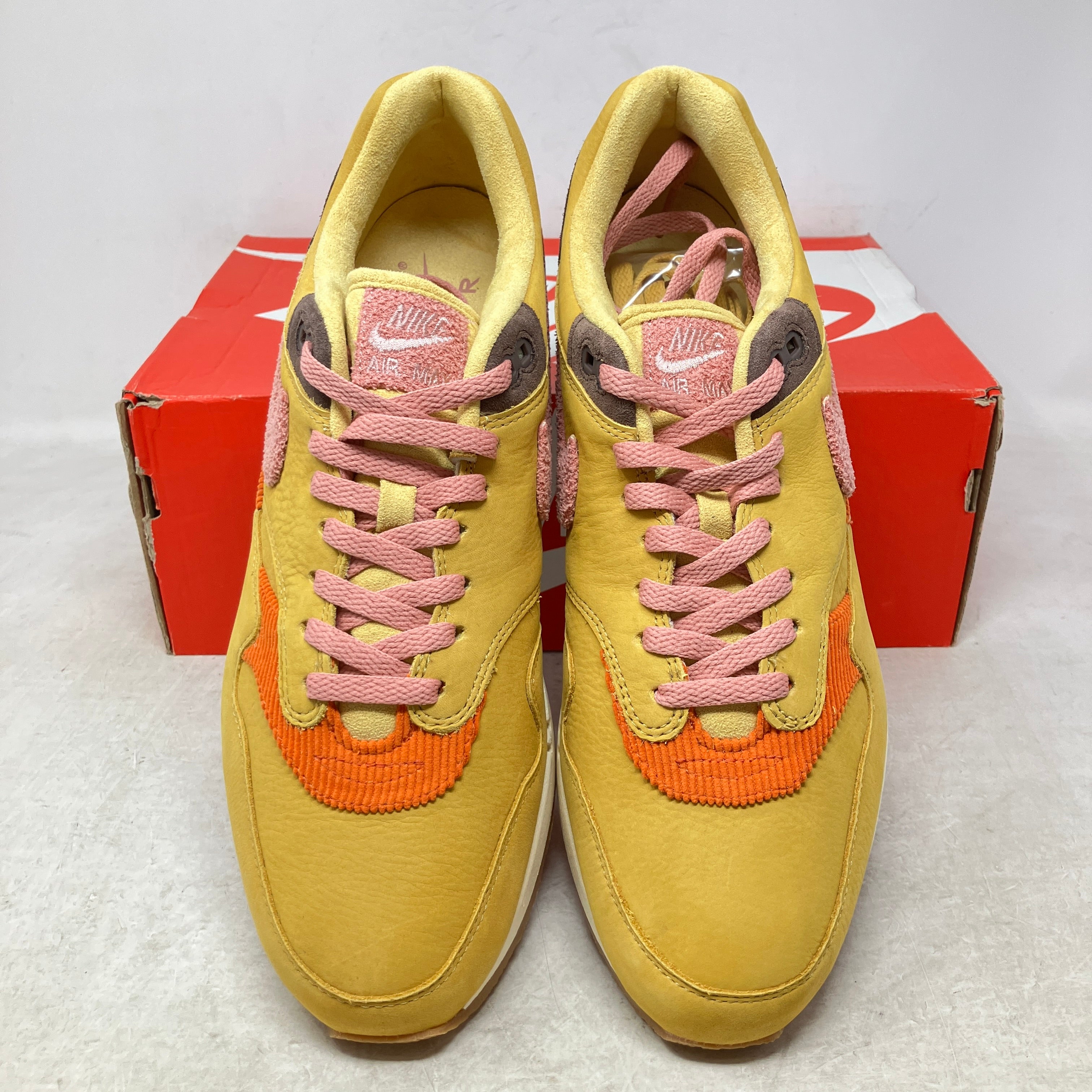 Nike Air Max 1 Crepe Wheat Gold Rust Pink