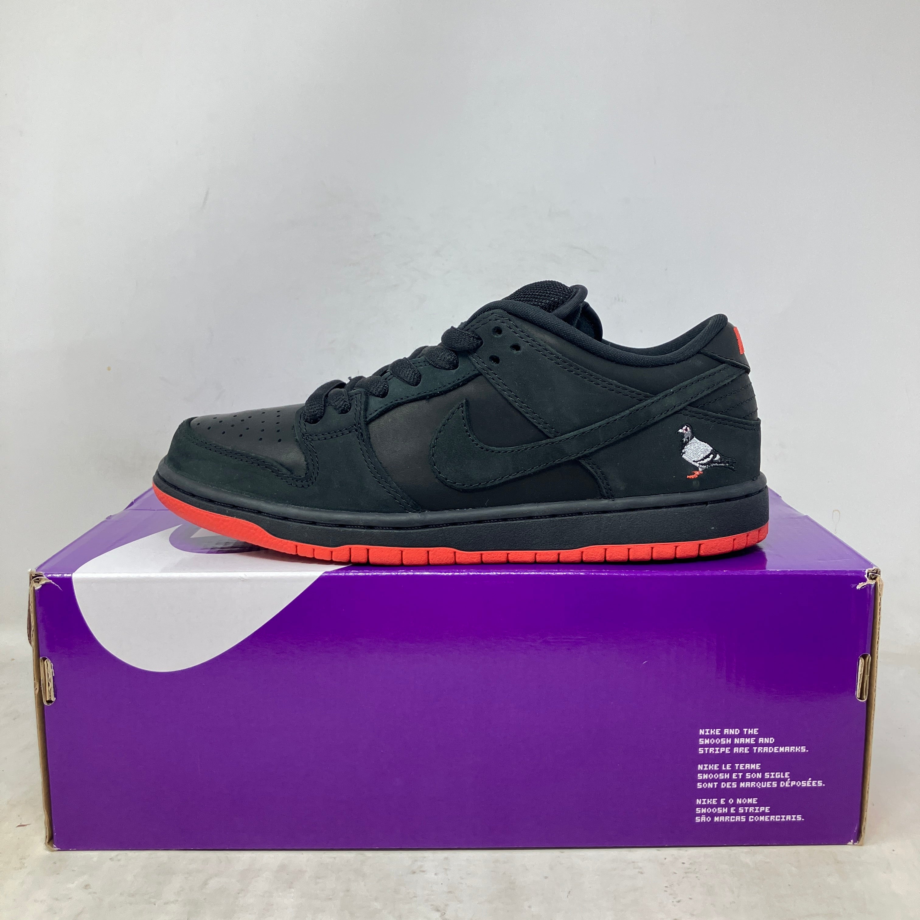 Nike SB Dunk Low Black Pigeon