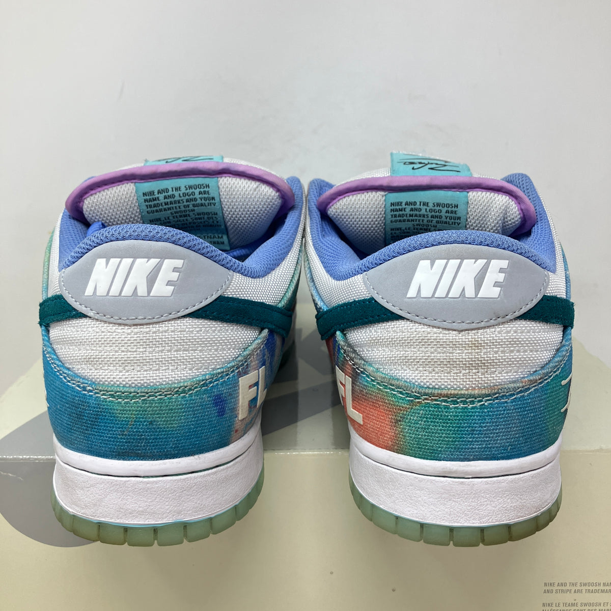 Nike SB Dunk Low Futura Laboratories Bleached Aqua