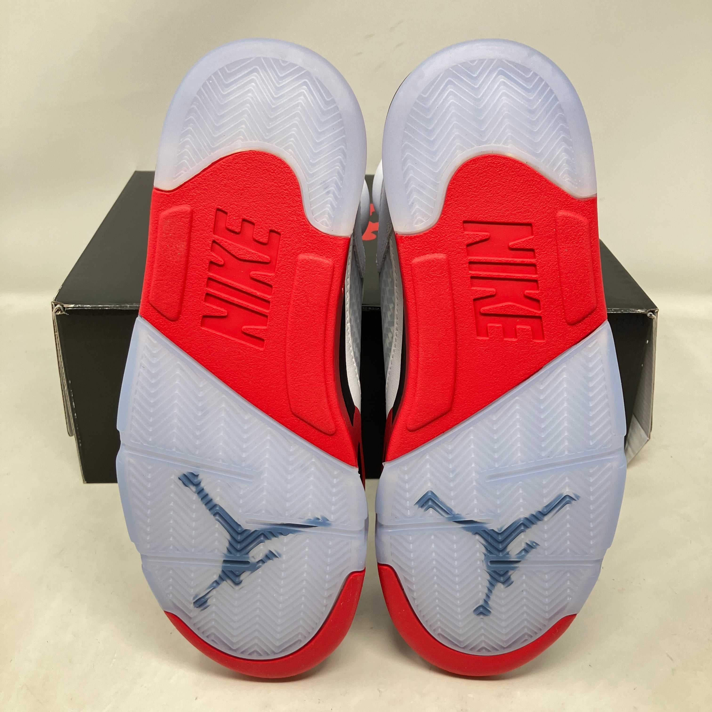 Jordan 5 Retro Fire Red Black Tongue (2025)