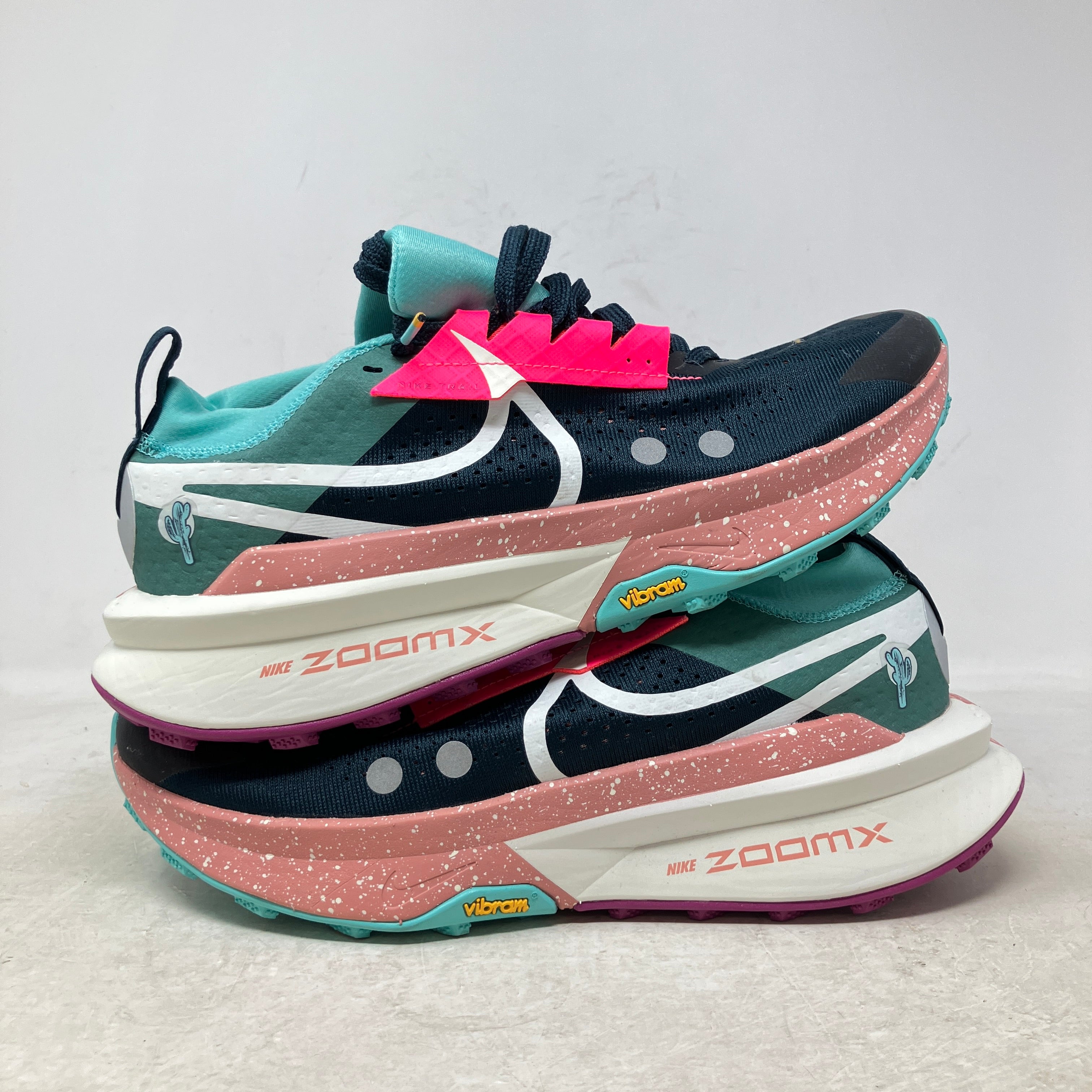 Nike ZoomX Zegama 2 Armory Navy Green Frost Vivid Grape Sail