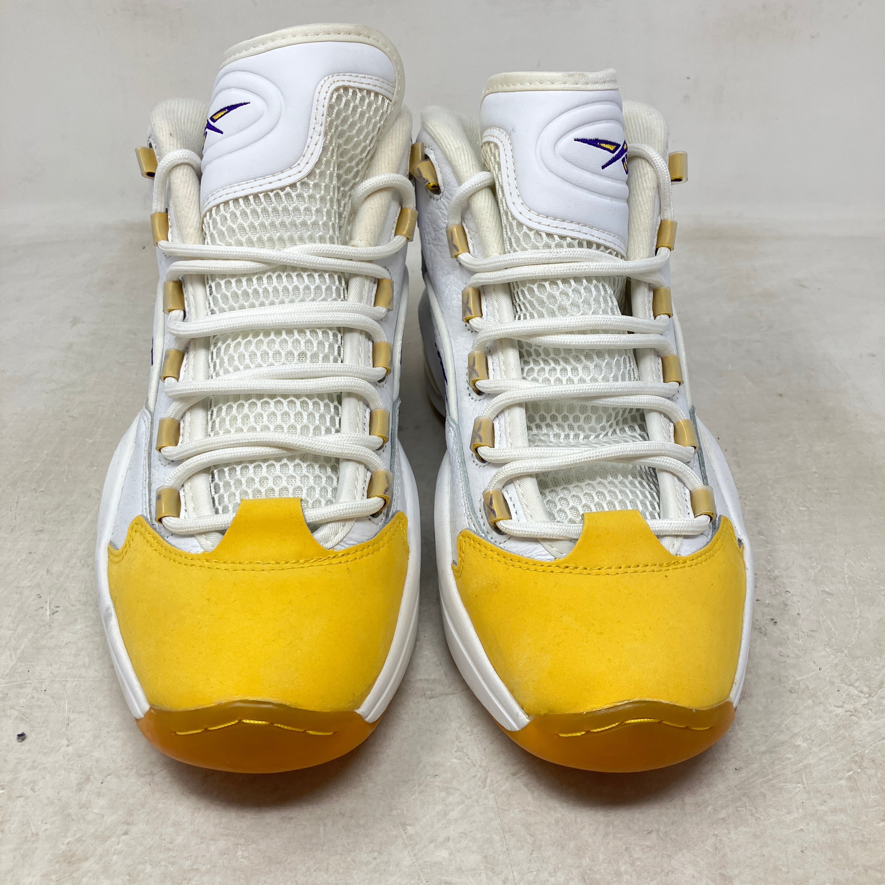 Reebok Question Mid Yellow Toe