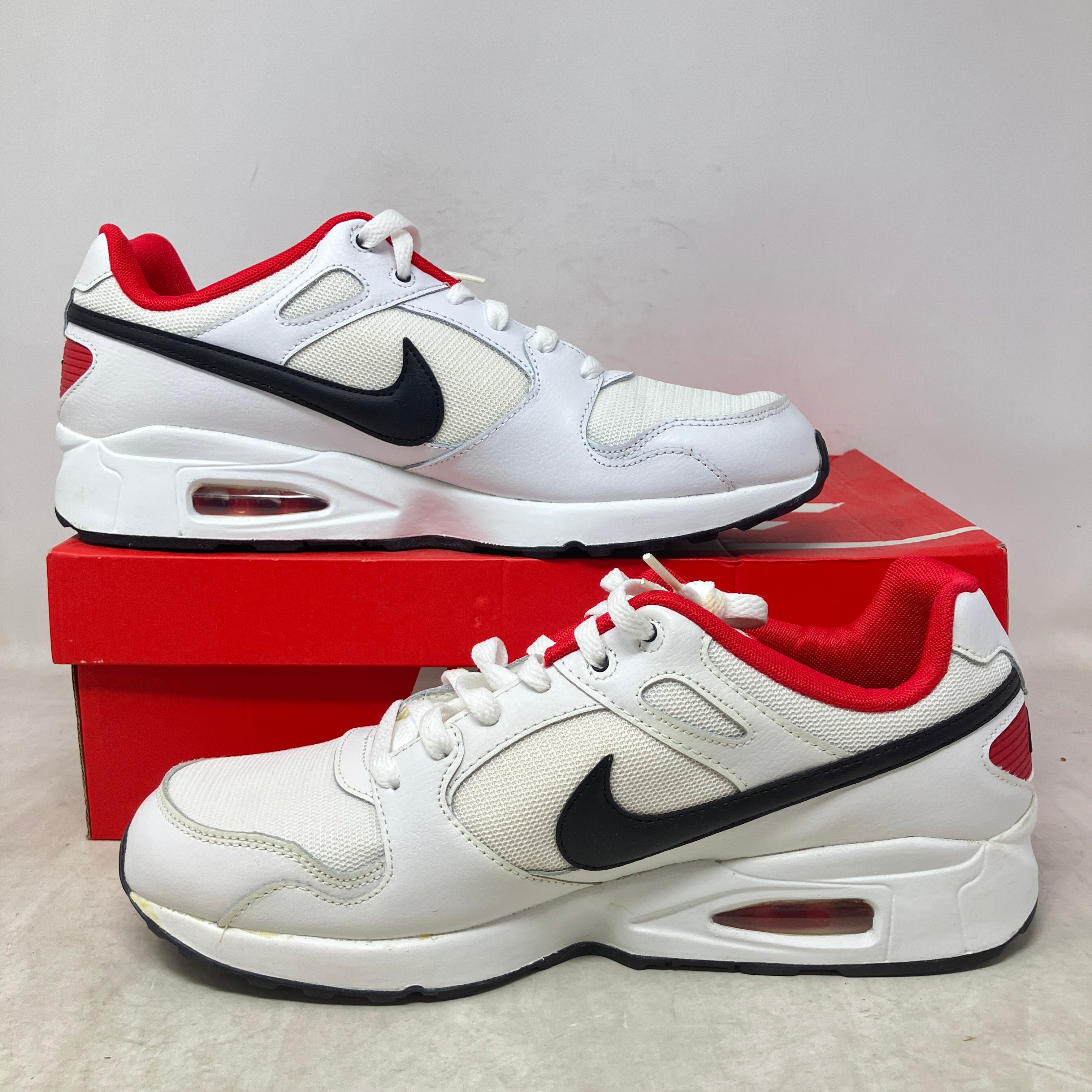 Nike Air Max Coliseum Racer White Red Black