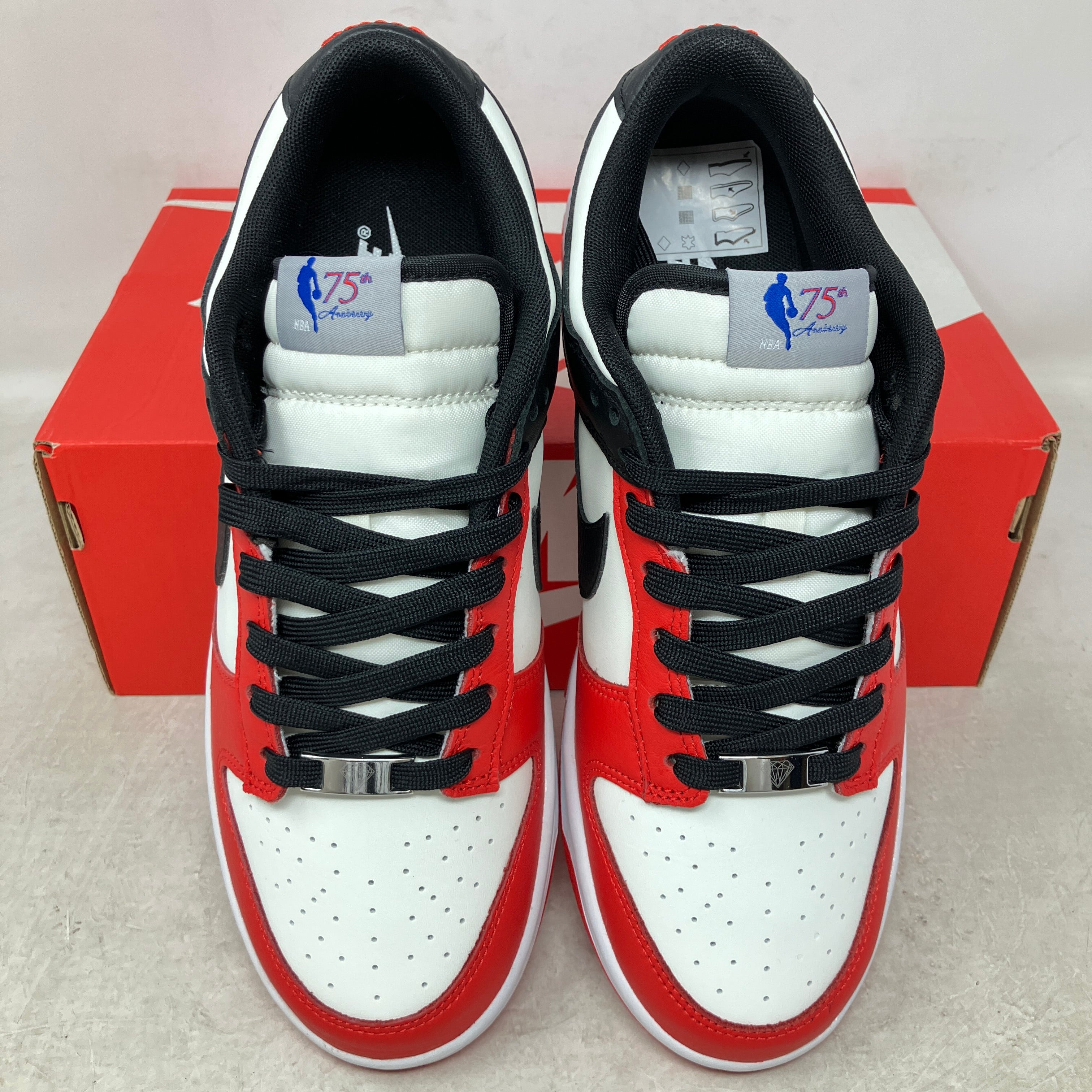 Nike Dunk Low EMB NBA 75th Anniversary Chicago