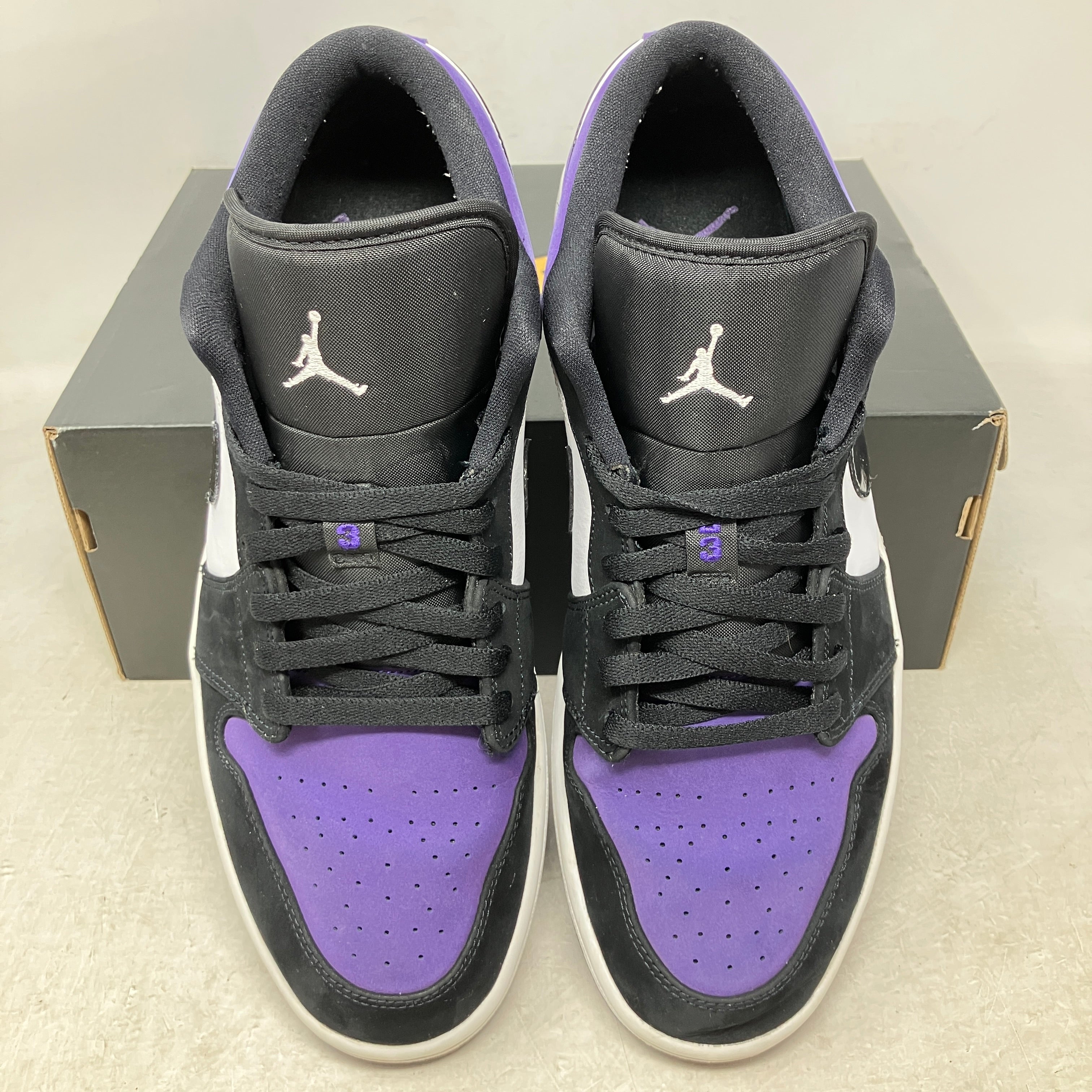 Jordan 1 Low Court Purple