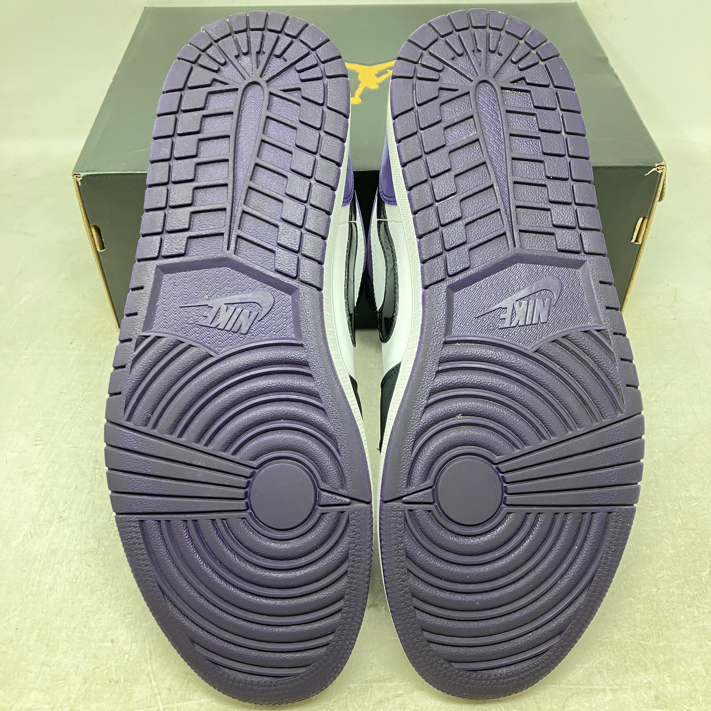 Jordan 1 Low Court Purple