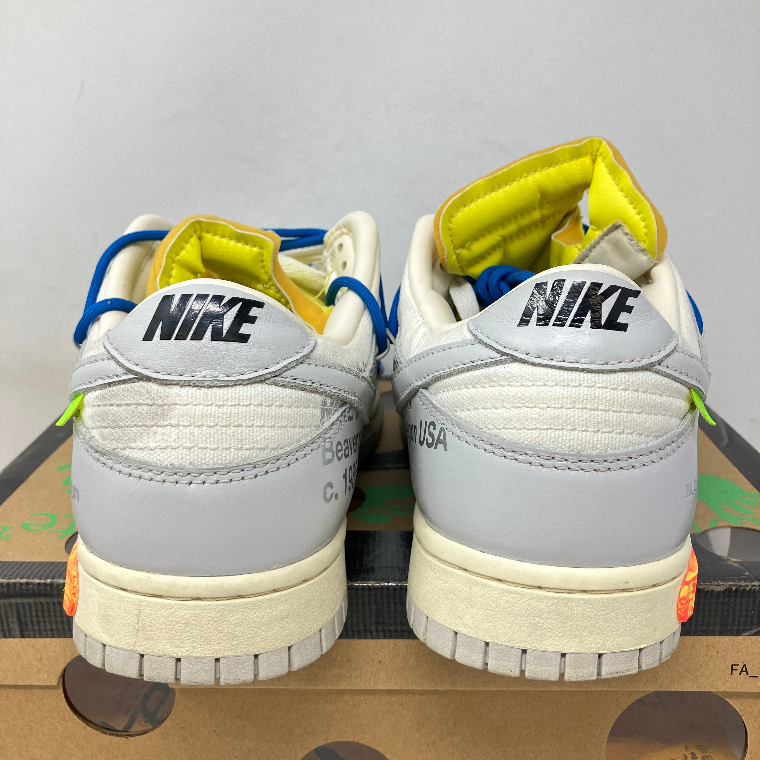 Nike Dunk Low Off-White Lot 10