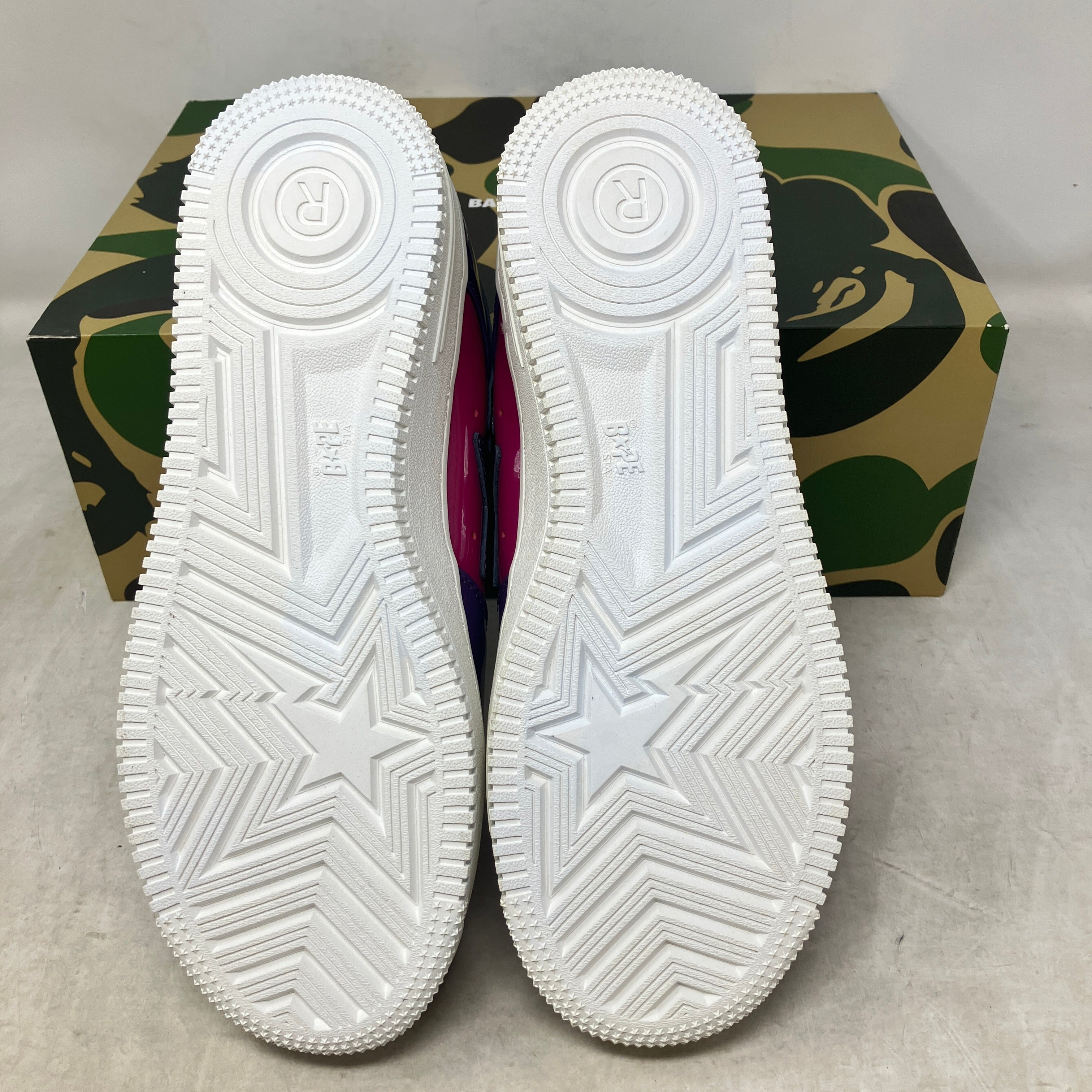 A Bathing Ape Bape Sta Low Color Camo Combo Purple