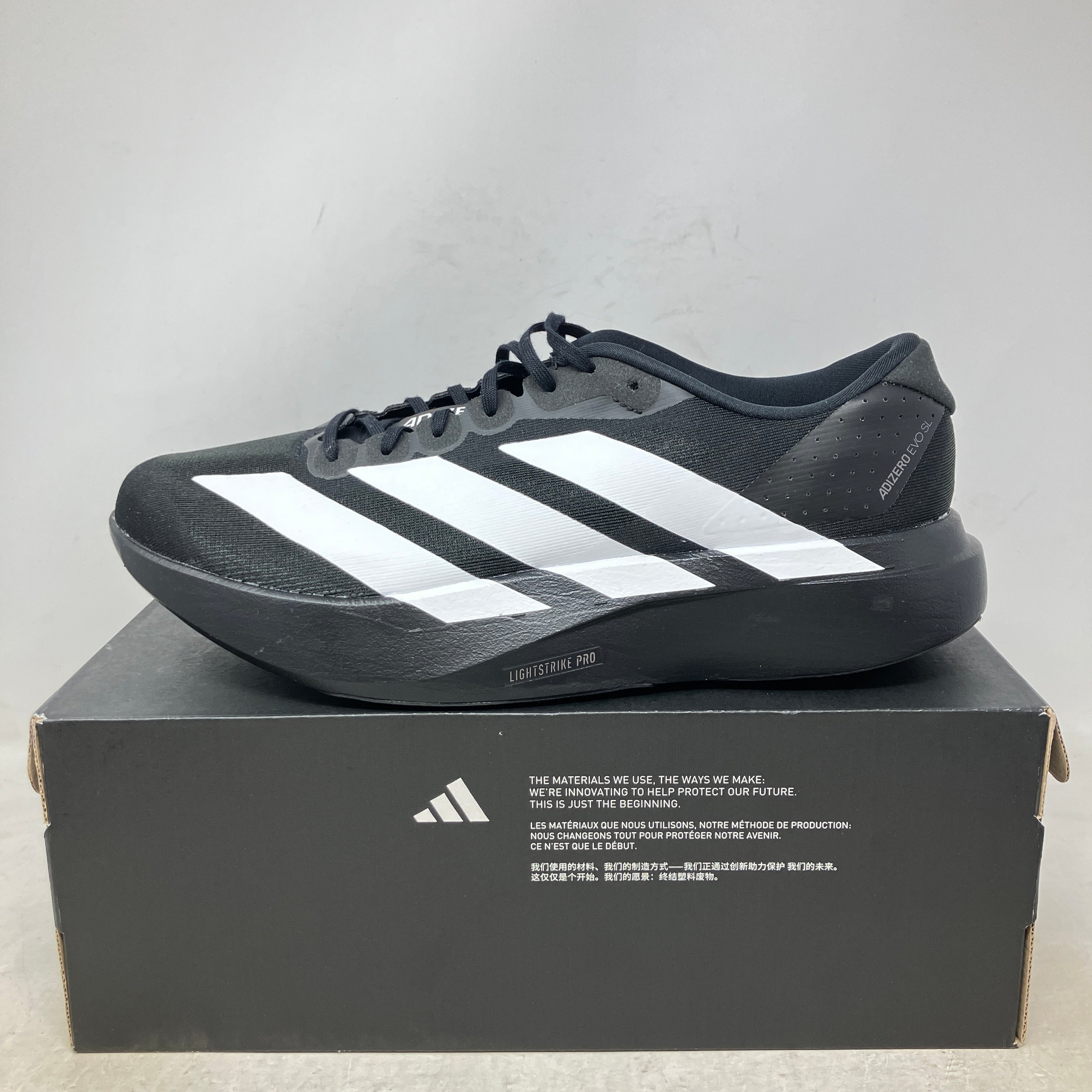 adidas Adizero Evo SL Black White