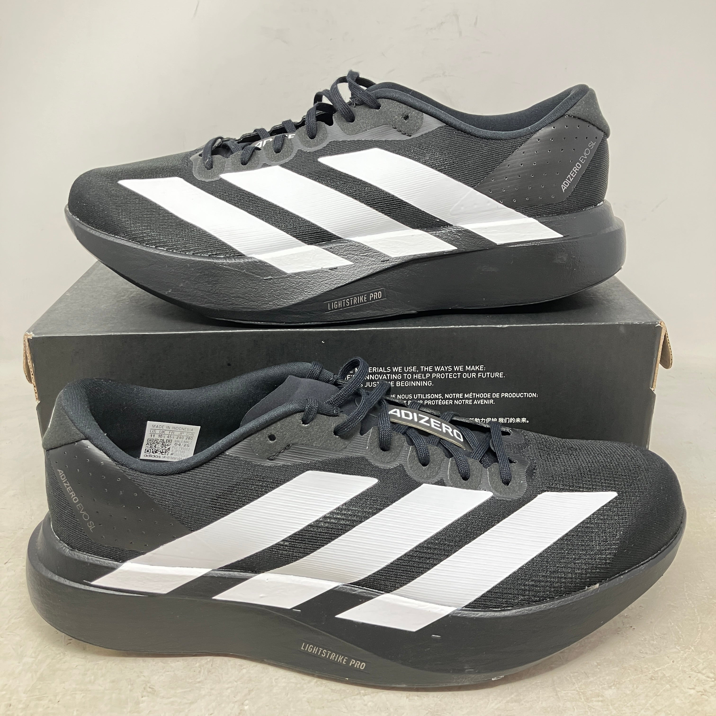 adidas Adizero Evo SL Black White