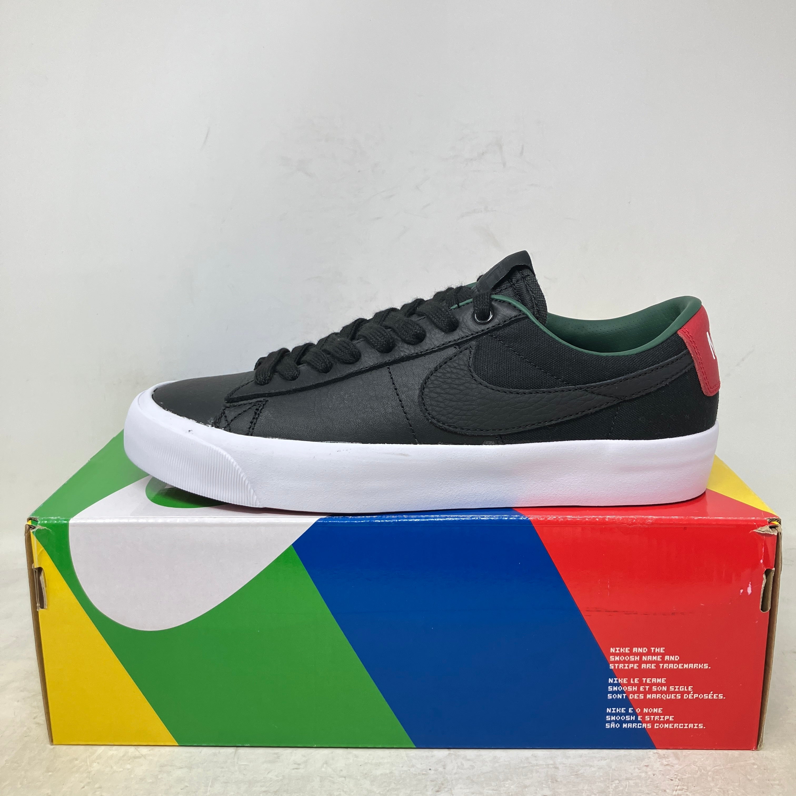 Nike SB Blazer Low GT Black Red White