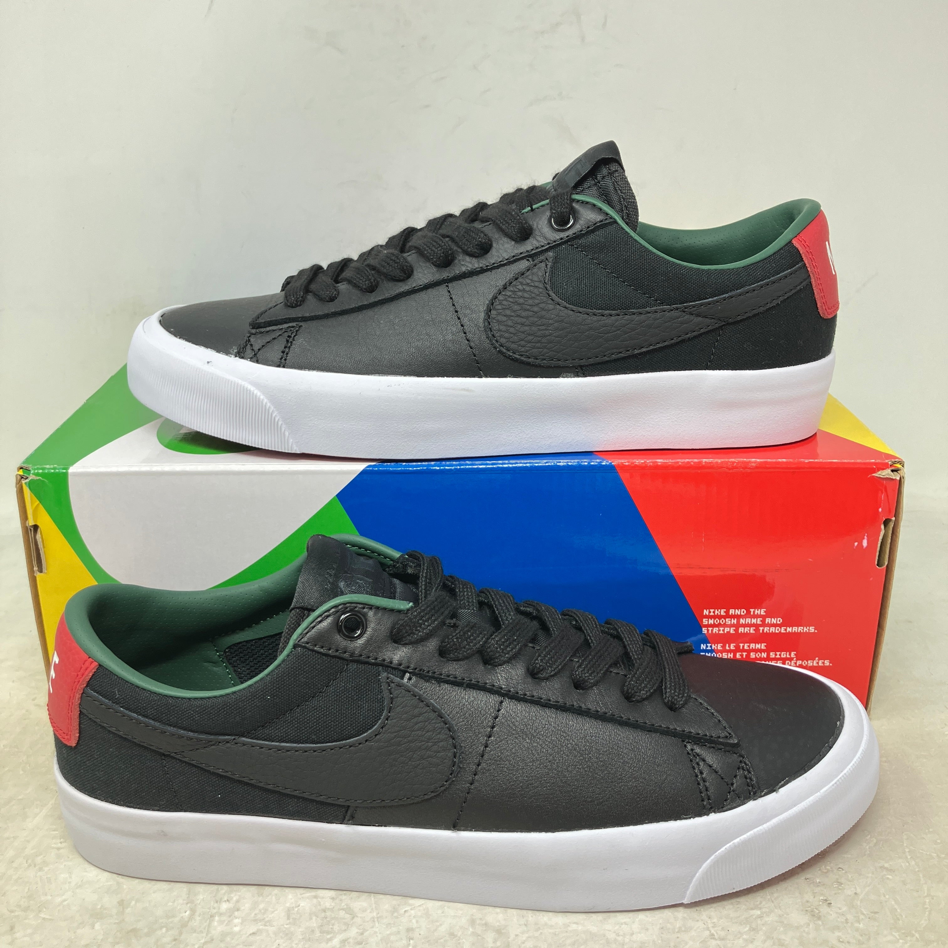 Nike SB Blazer Low GT Black Red White