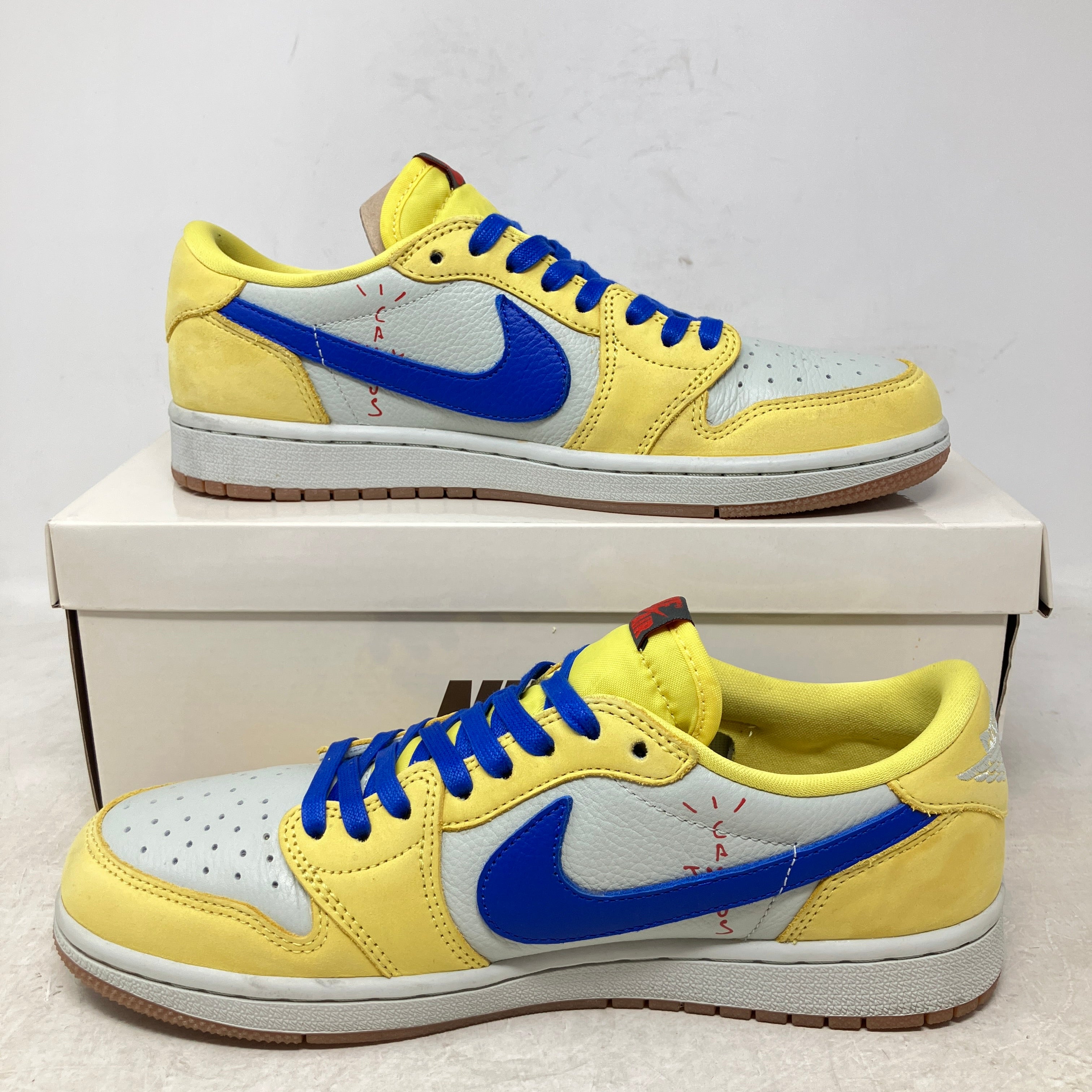 Jordan 1 Retro Low OG SP Travis Scott Canary (Women's)