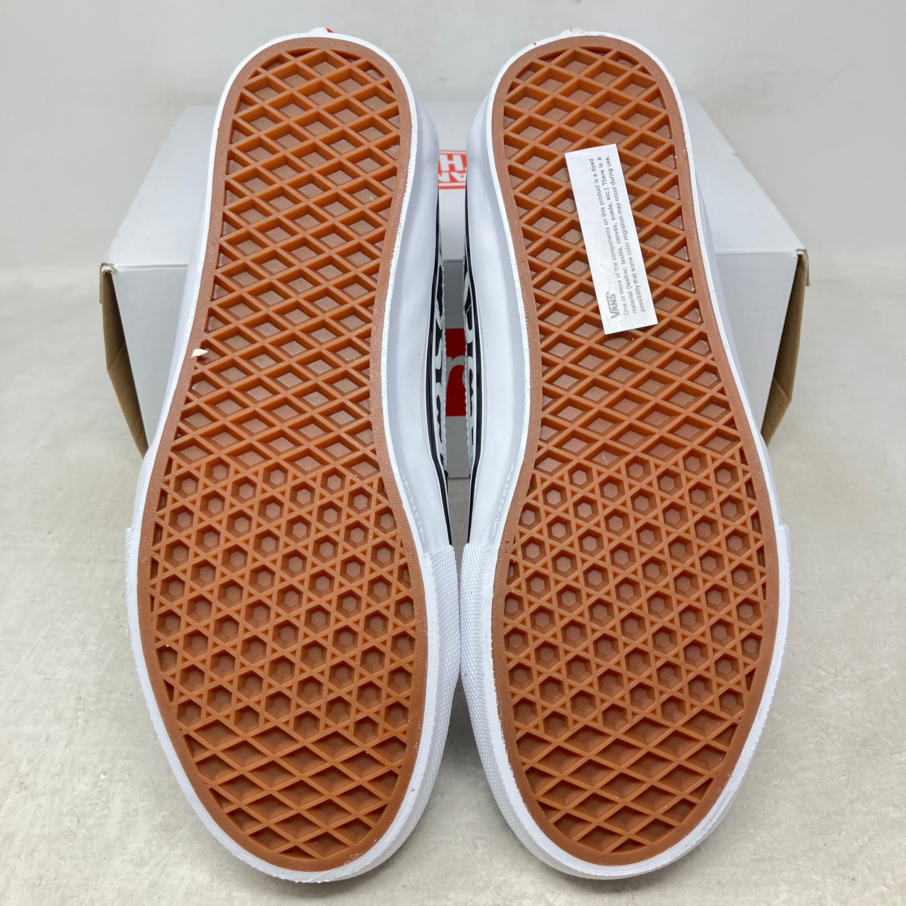 Vans Skate Grosso Mid Supreme Monogram S Logo Black
