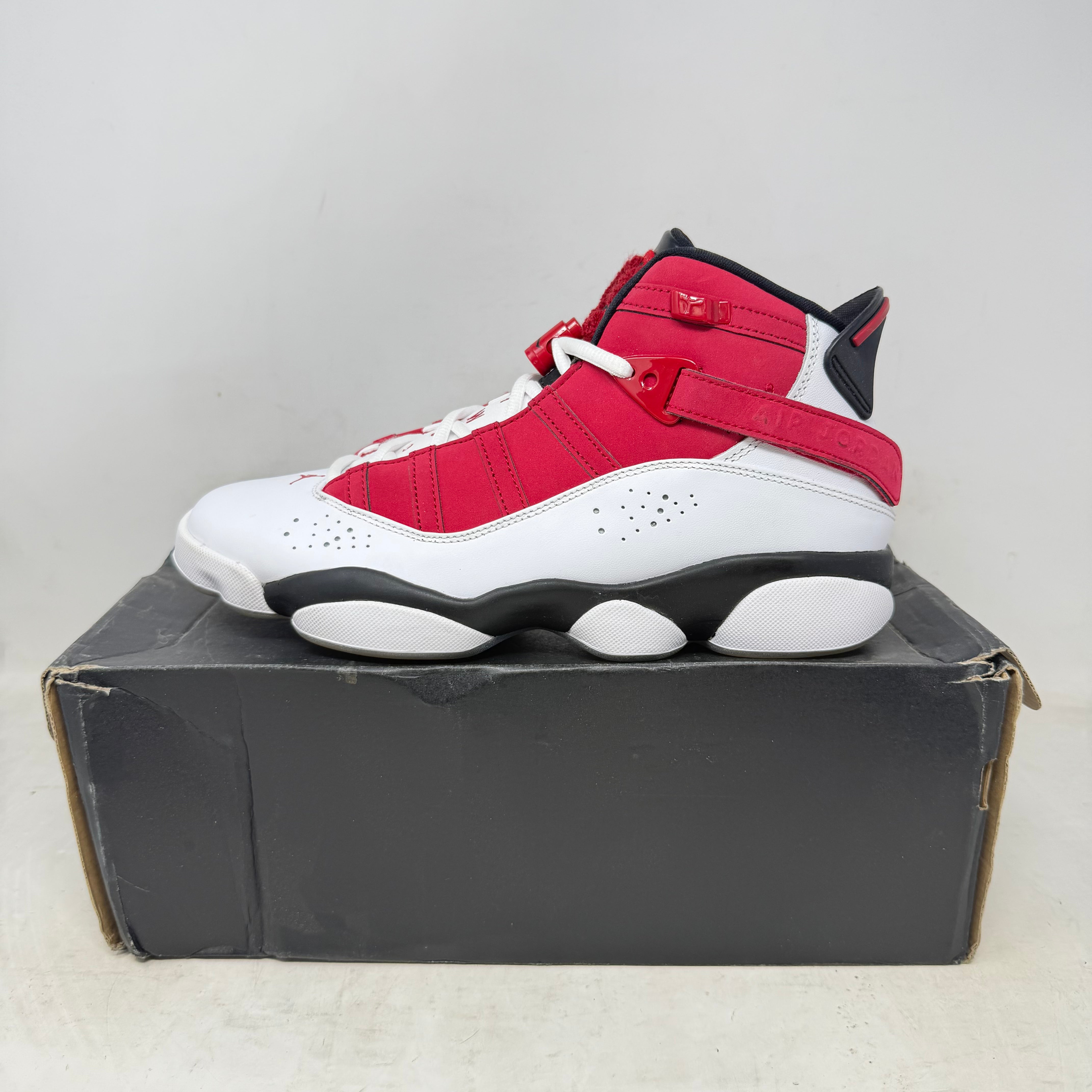 Jordan 6 Rings Carmine White