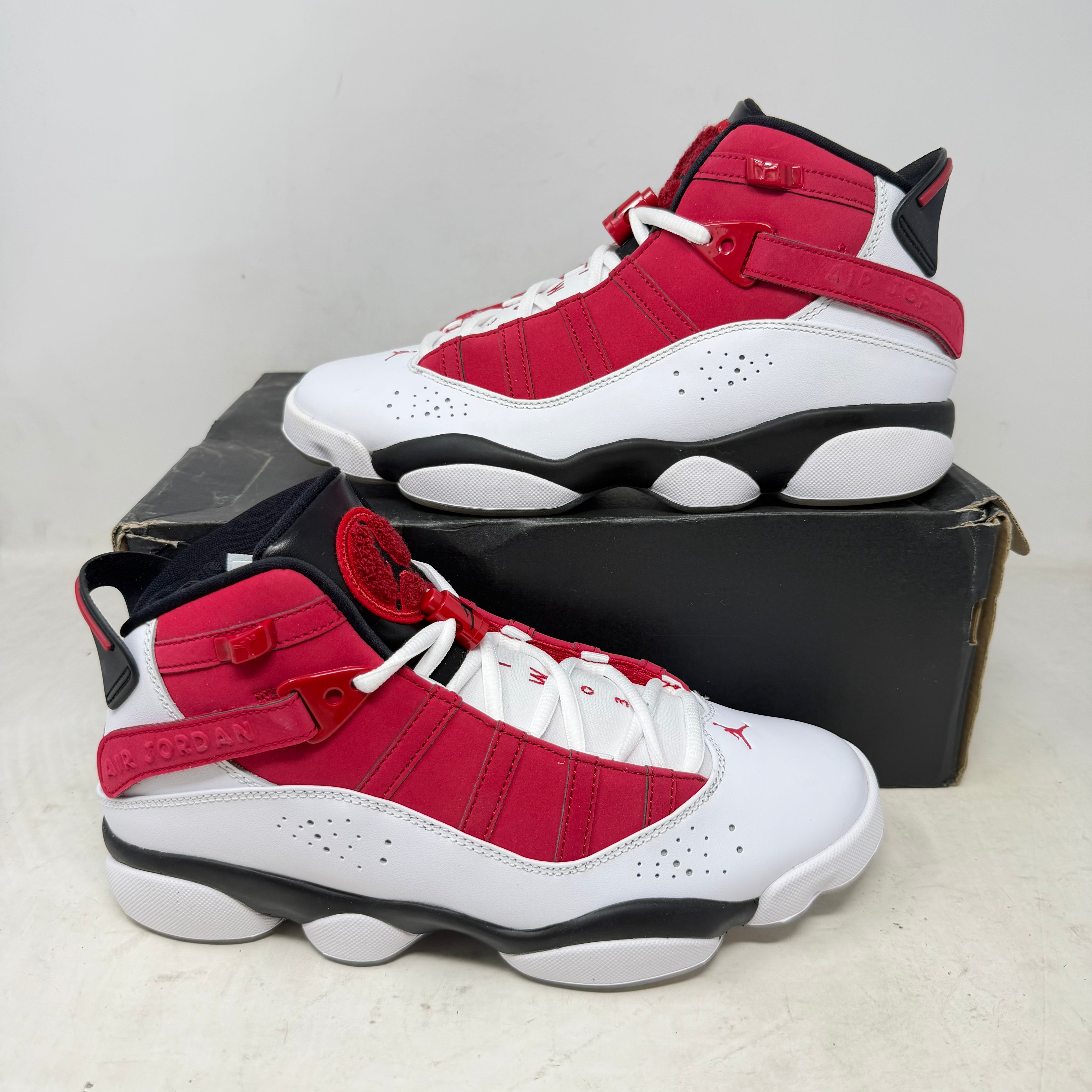 Jordan 6 Rings Carmine White