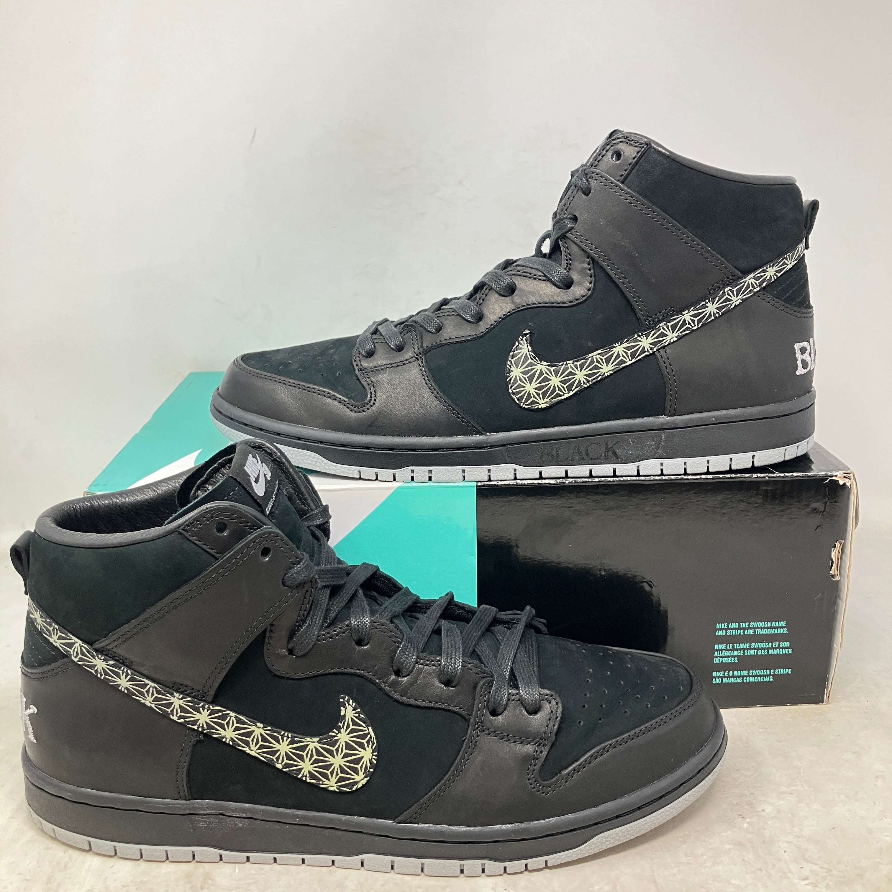 Nike SB Dunk High Black Bar