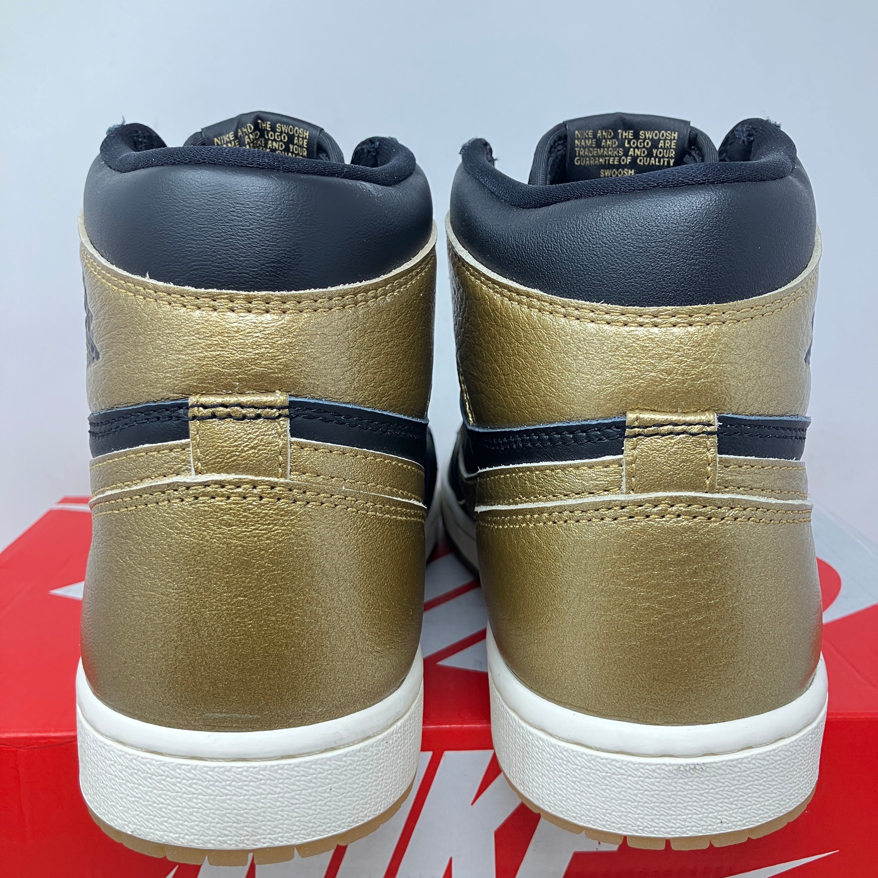Jordan 1 Retro High OG Black Metallic Gold